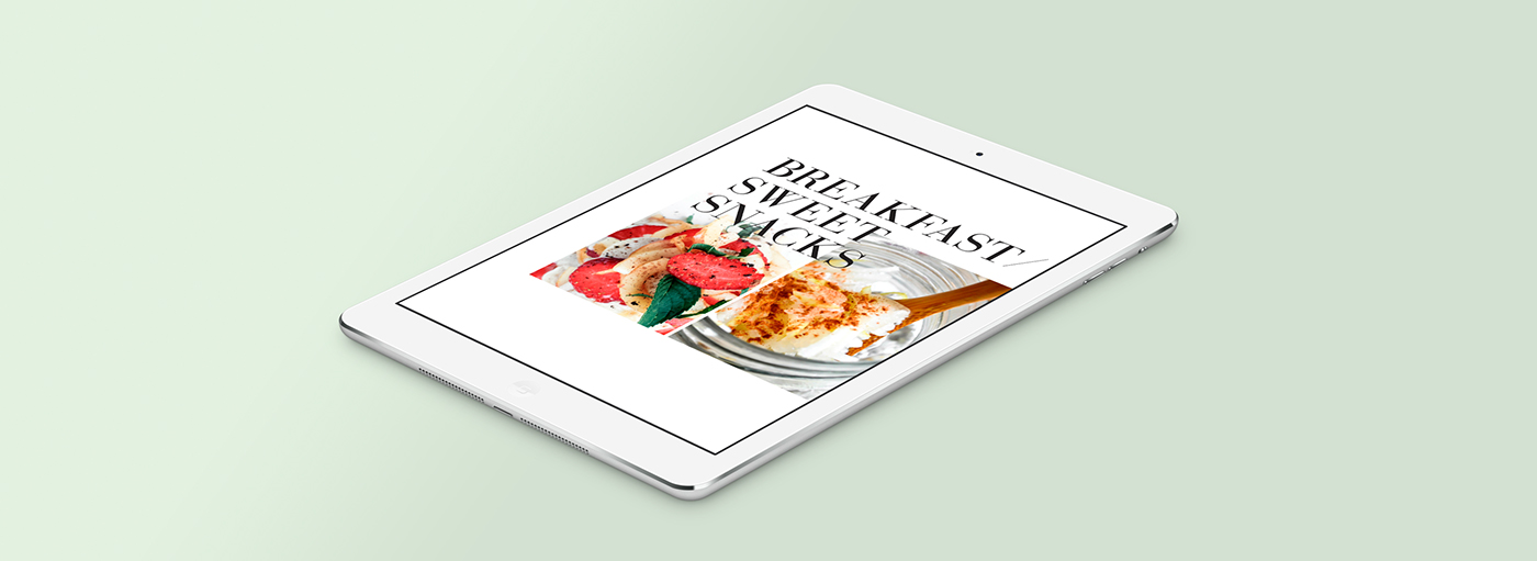 ebook recipebook layoutdesign recipes cookbook tableofcontents mobiledevice book foodphotography