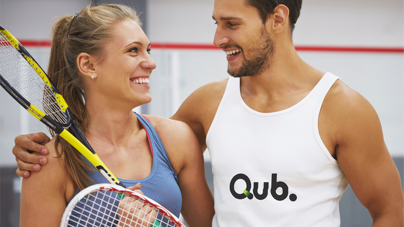 squash tennis sport gym Advertising  brand identity logos Graphic Designer