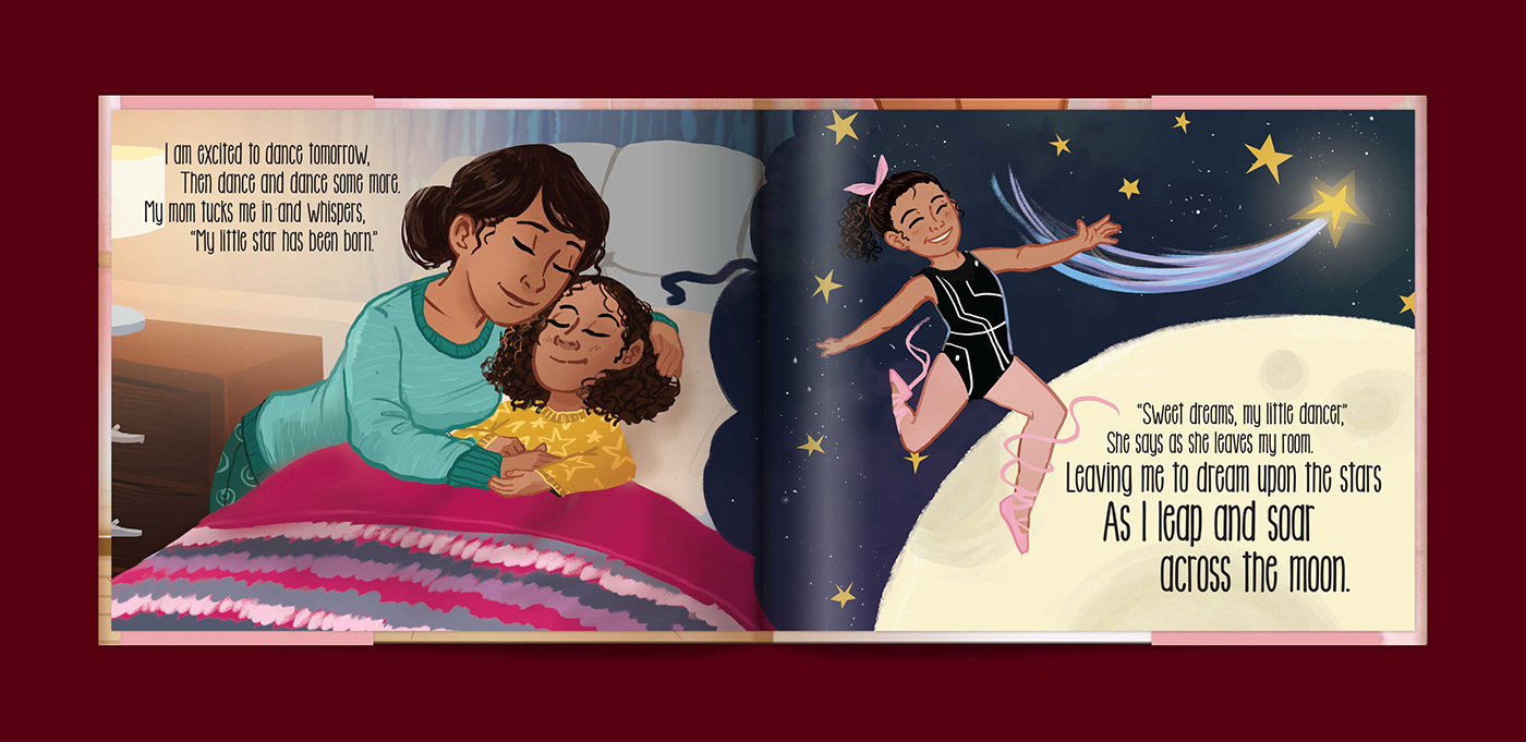 ballet book design children's book DANCE   hardcover nia sioux Picture book