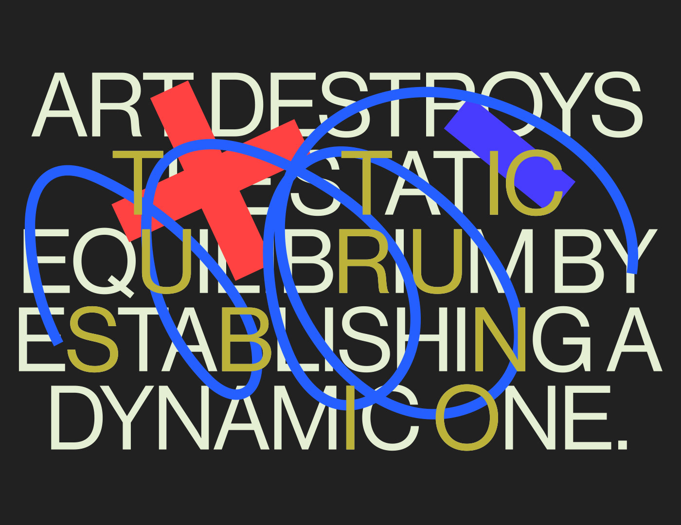 abstract art branding  color experimental graphic system motion titles typography   visual identity