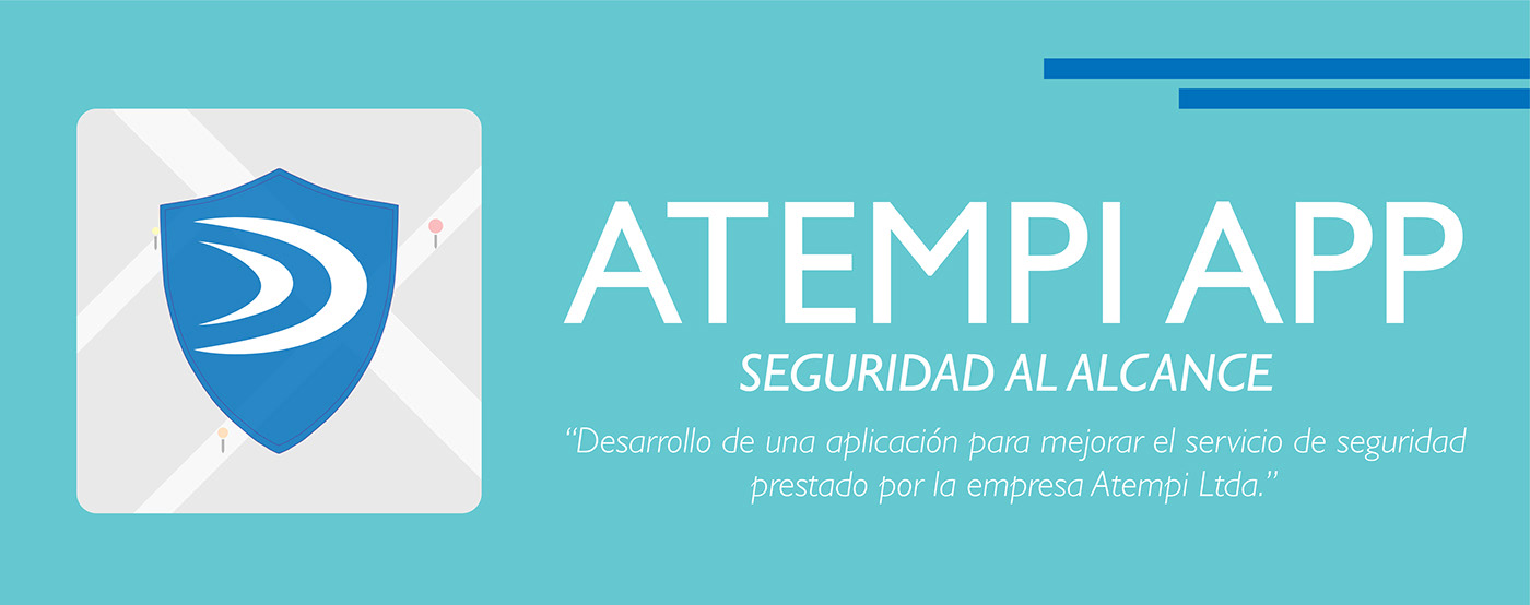 security UI ux app atempi Andes Uniandes Project design thinking