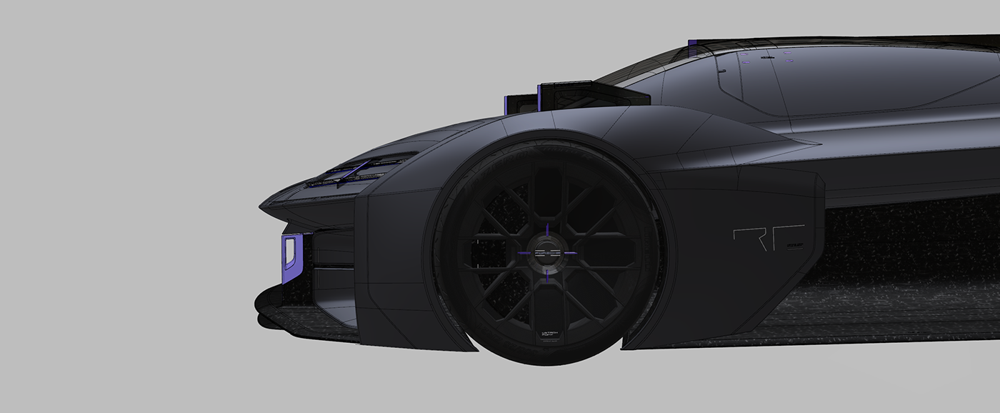 3D 99x Alias Automotive design concept design futuristic Porsche surfacing Technology
