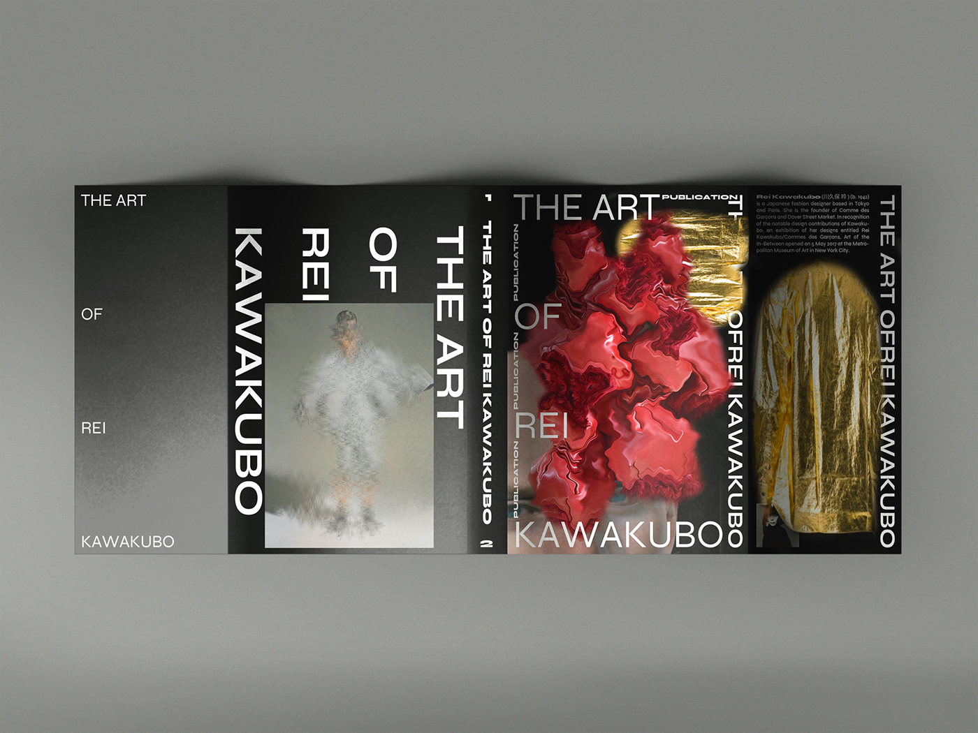 rei kawakubo art Fashion  design book design Grafik Design publication editorial