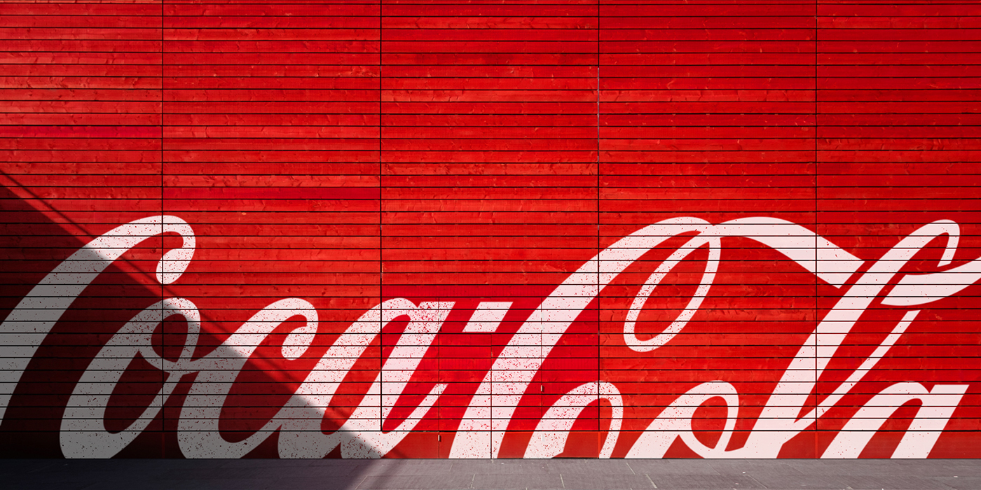 Event Branding branding  typography   Coca-Cola graphic design  design poster neon sign
