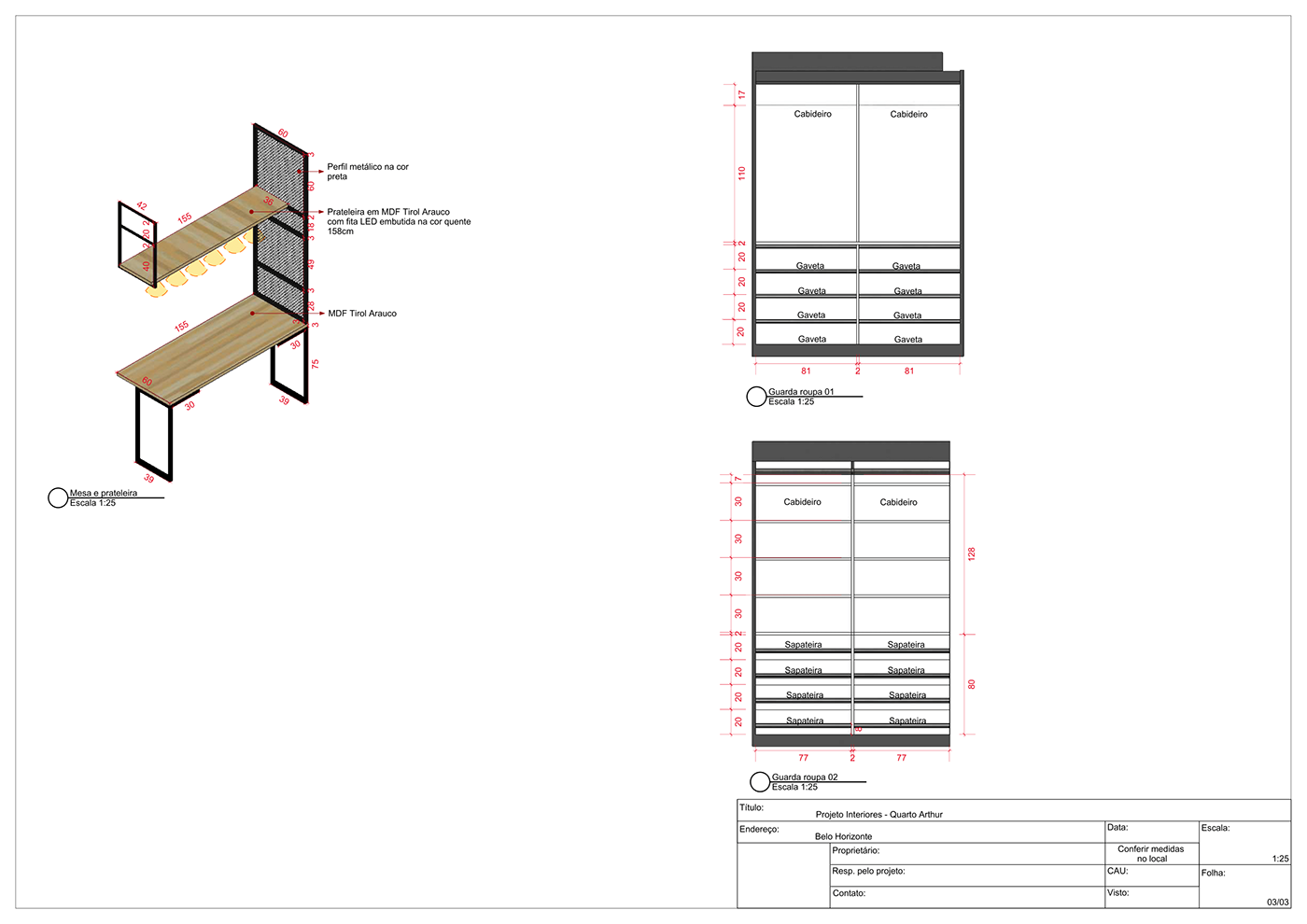 3D ARQUITETURA Drawing  interior design  interiores Layout modern projeto Render SketchUP