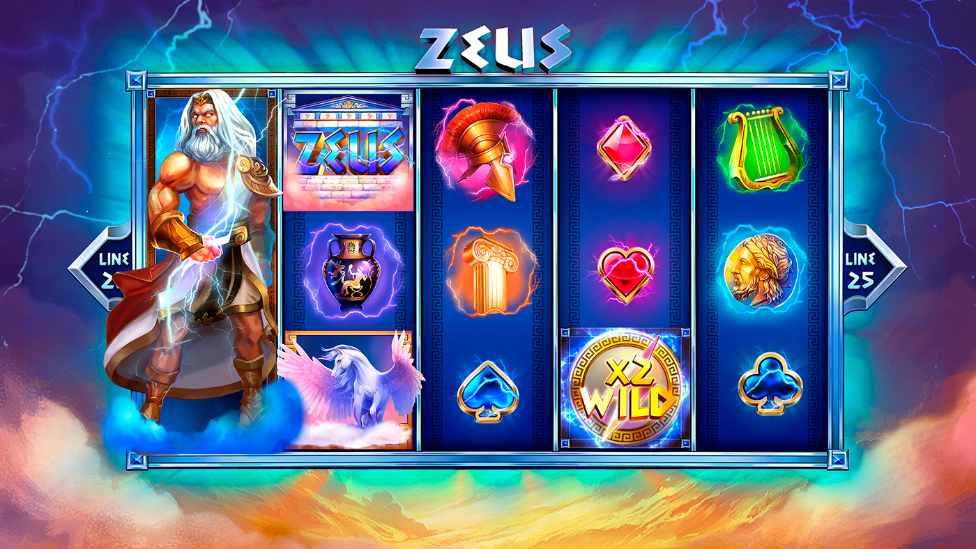 Zeus Slot on Behance