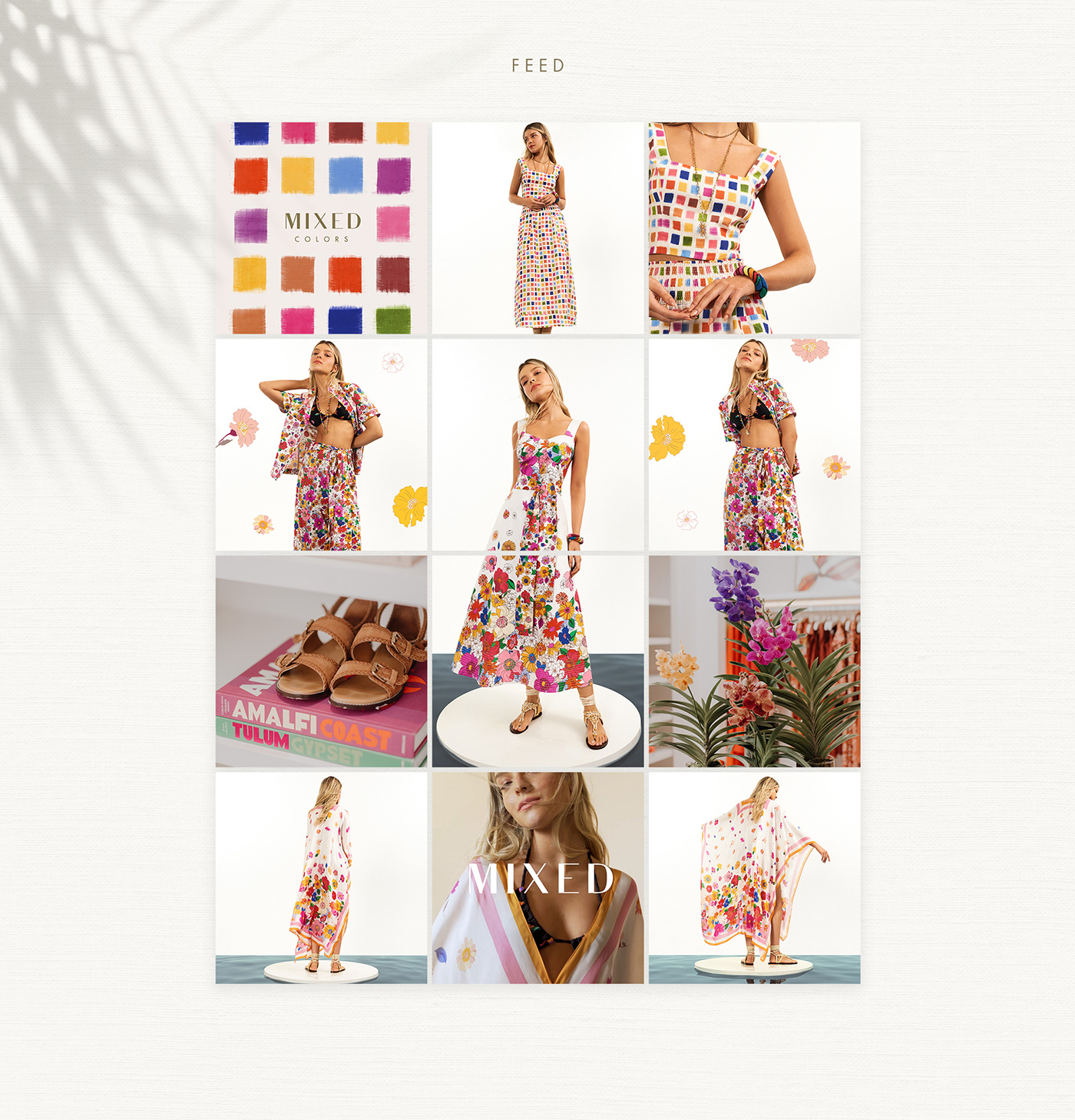 content creation email marketing fashion newsletter Instagram Post newsletter social media Social Media Design clean minimal summer
