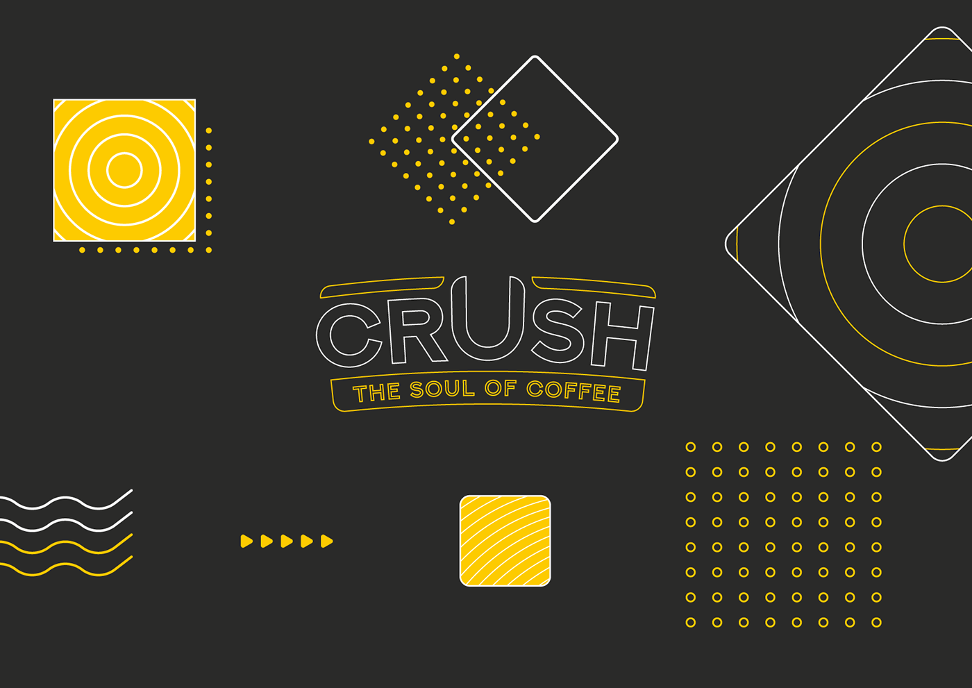 animation  branding  Coffee Crush identity logo Logotype motion trand