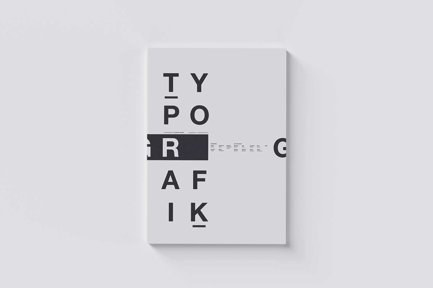 magazine editorial helvetica swiss minimal print Layout typography   ACCD ADAA
