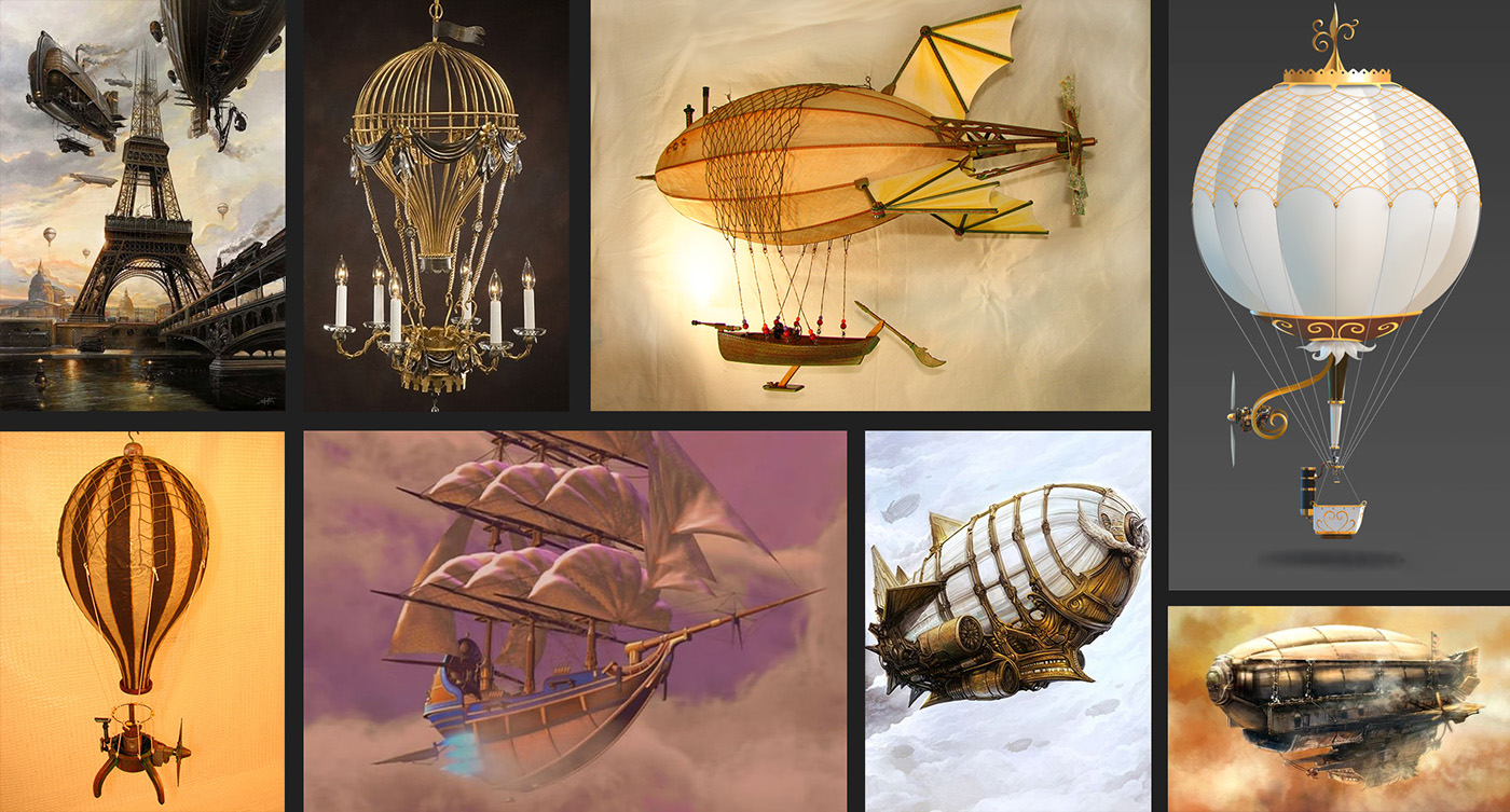 3D CGI abstract cinema4d light STEAMPUNK gold sweeps xparticles adobeawards