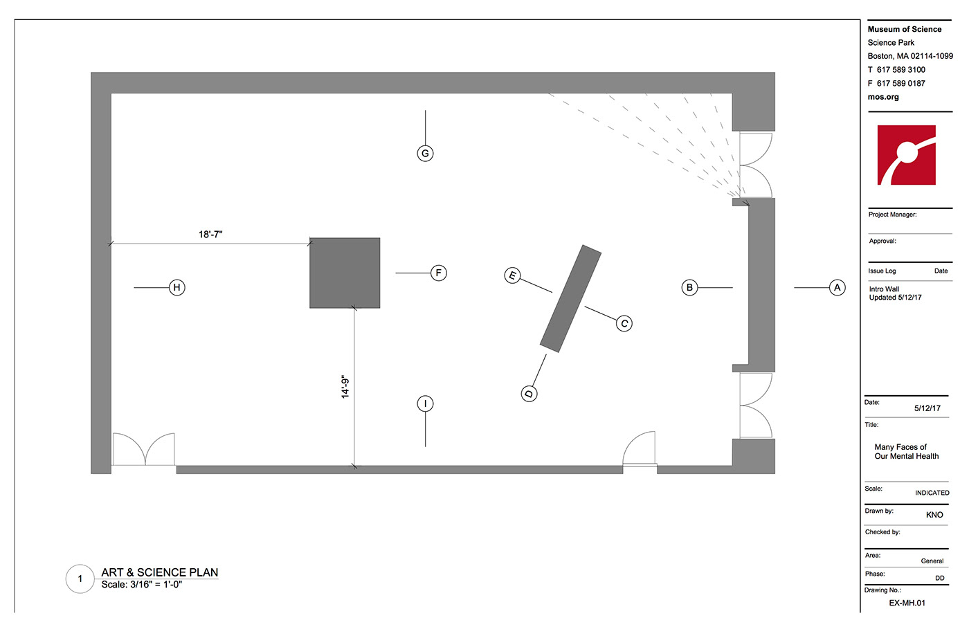 EXHIBIT DESIGN graphic design  mental health museum science Layout floorplan art