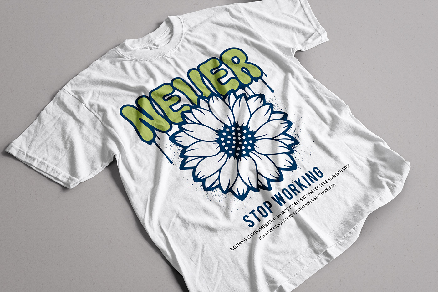 design T Shirt t shirt design sunflower Graffiti apparel streetwear merchandise flower t shirt t shirt design ideas