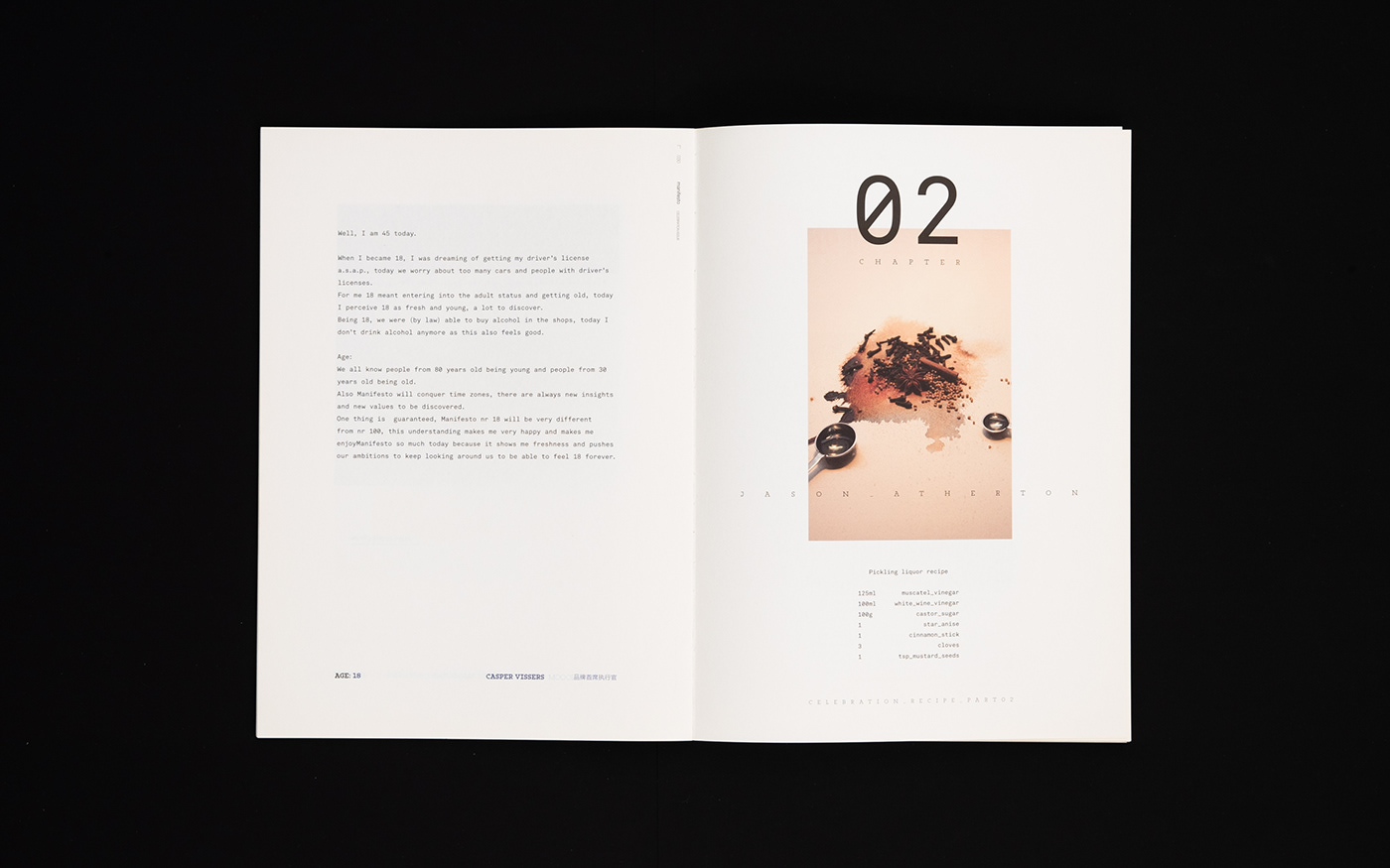 manifesto print Layout art direction  china editorial design  grid Photography  publication typography  