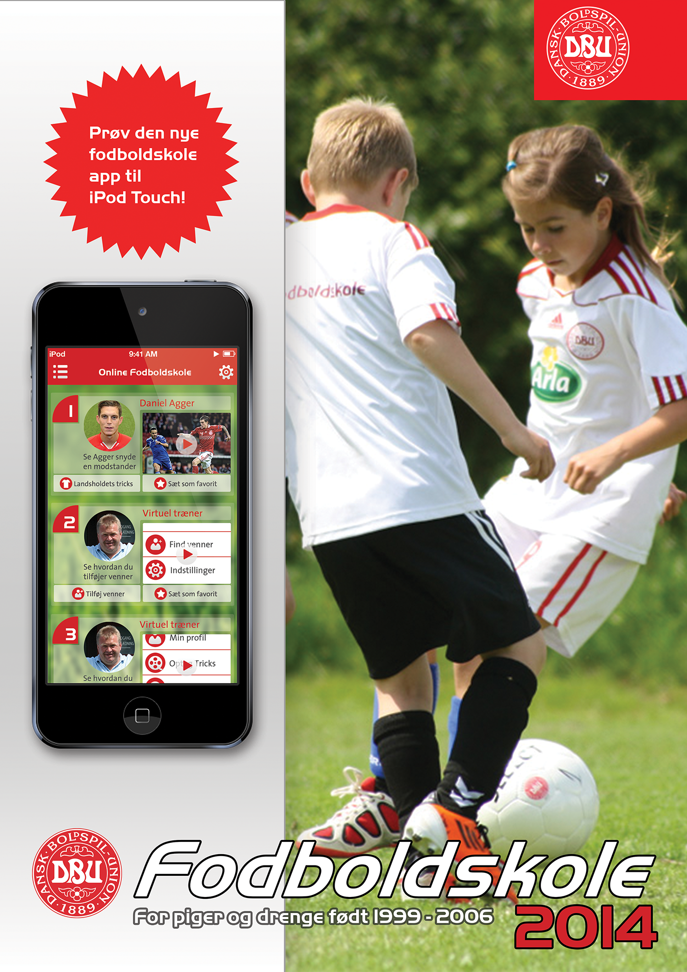 DBU app soccer ipod mobile ios7 UI ux interaction ios