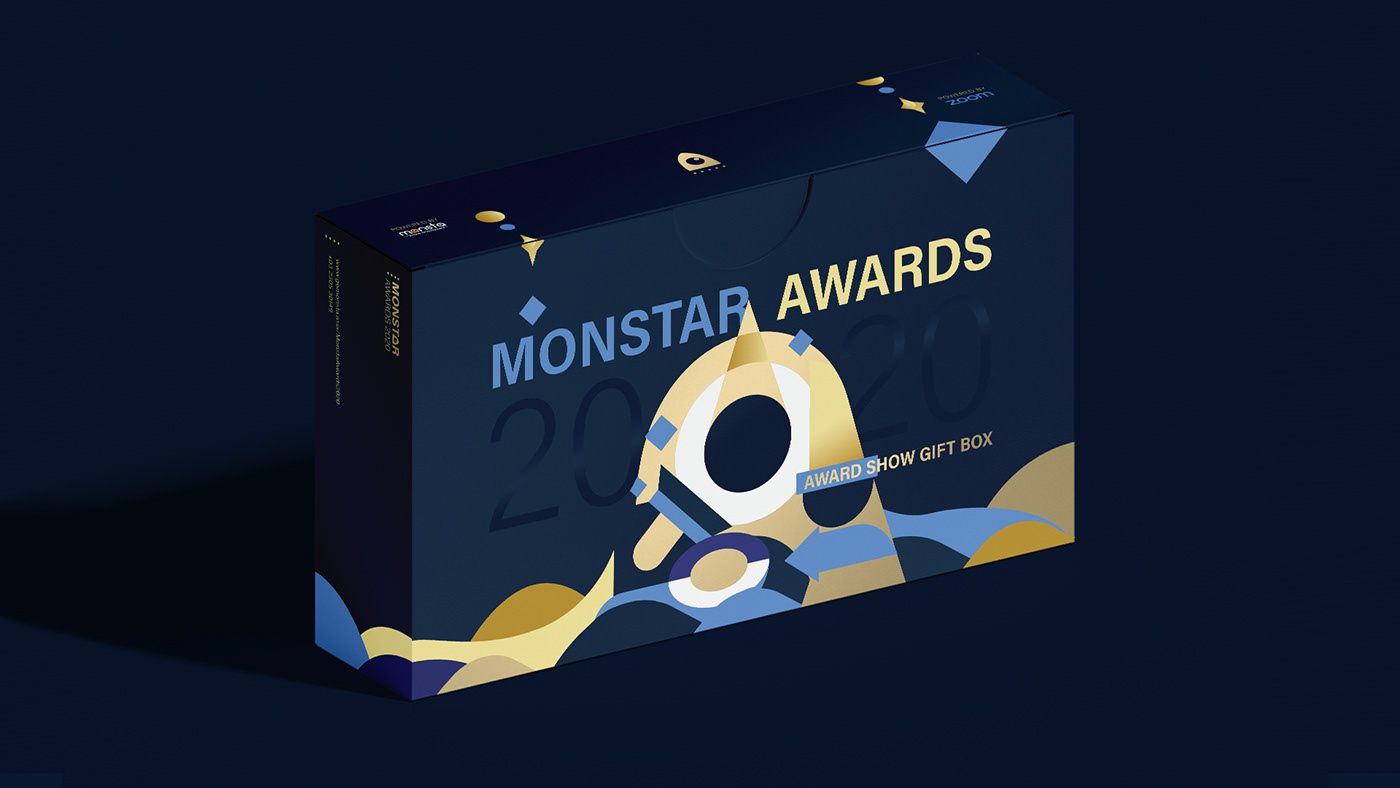 Awards awardshow DigitalAwards identity monsta MonstaAwards monster studiobehind90 brand Event