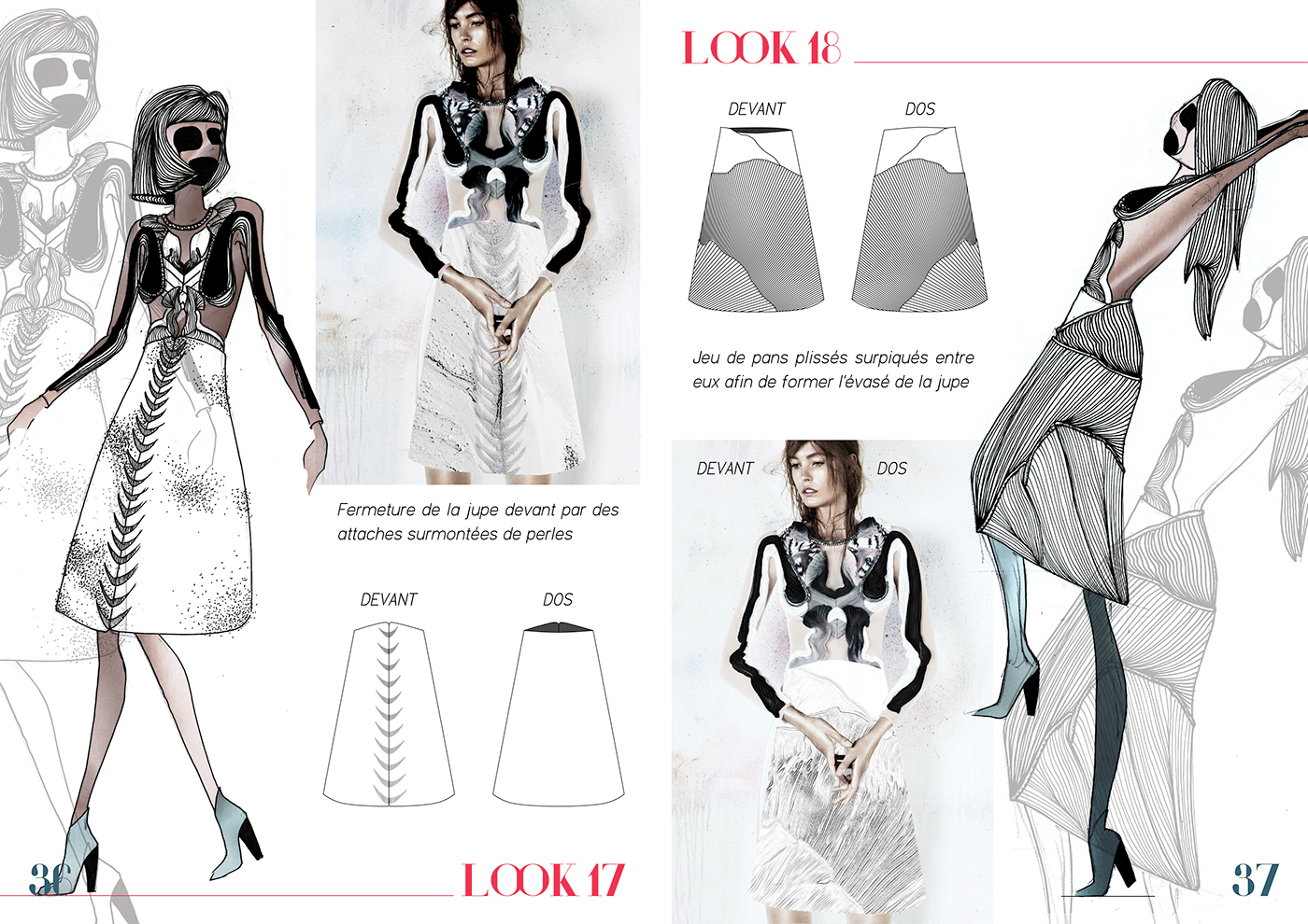 Fashion  design ILLUSTRATION  Clothing