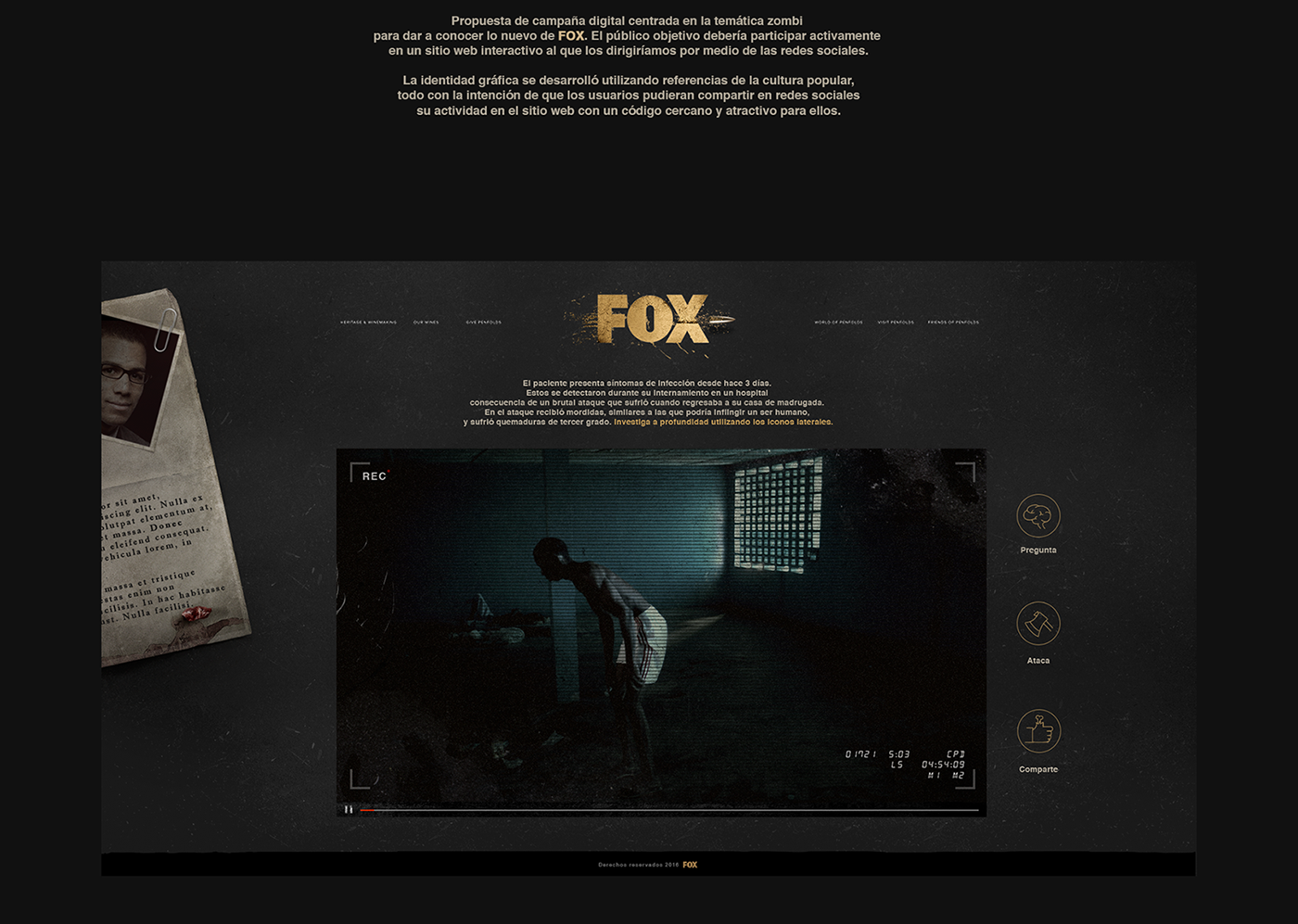 zombie digital FOX design art direction  publicity photomanipulation retouch photoshop The walking Dead