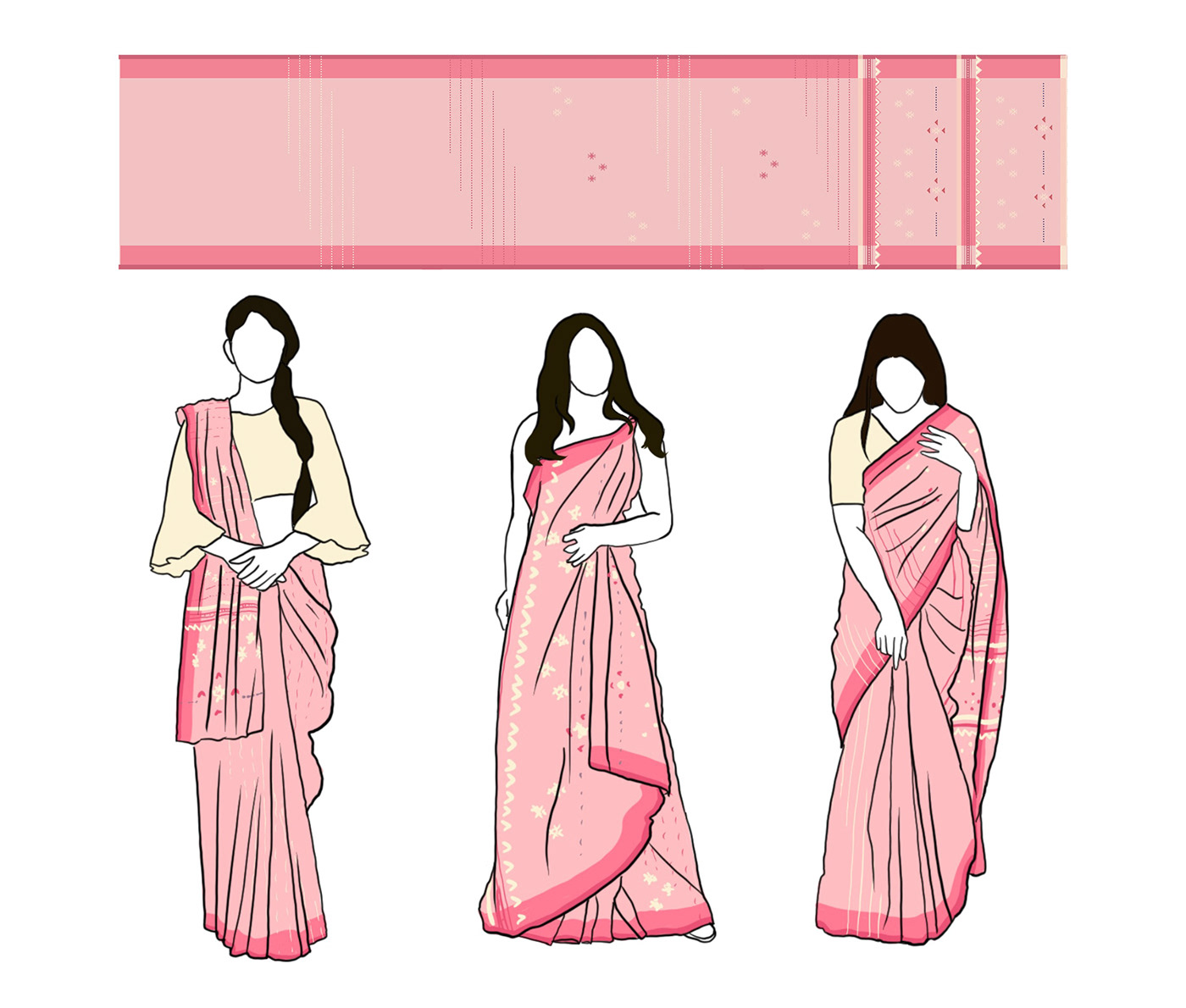 craft design Craft design project editorial gender neutral genderfluid handloom Kala Cotton kutch Kutchi weaving saree