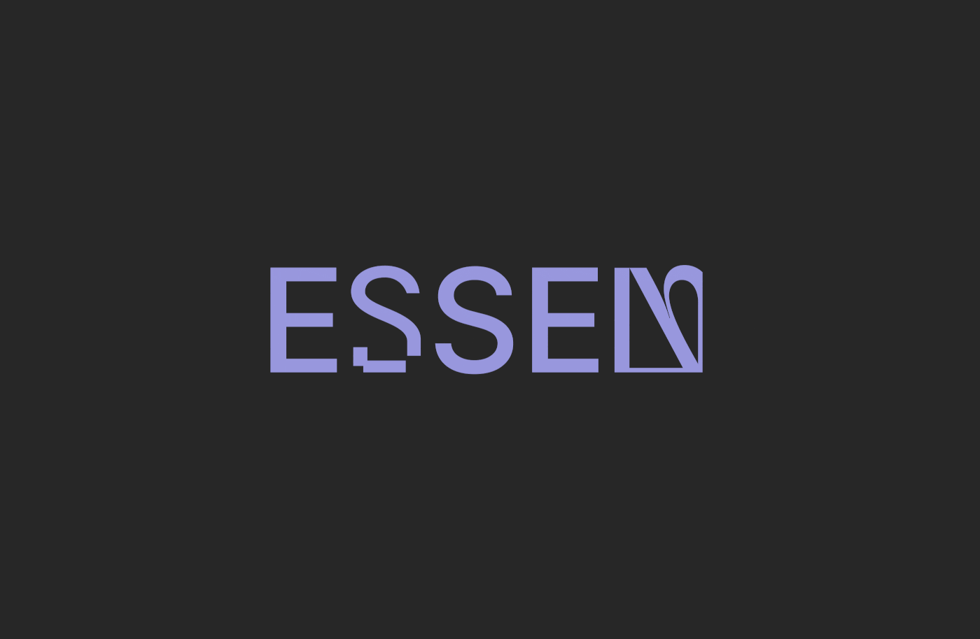 Advertising  branding  essen graphic system graphics identity poster typography   visual identity
