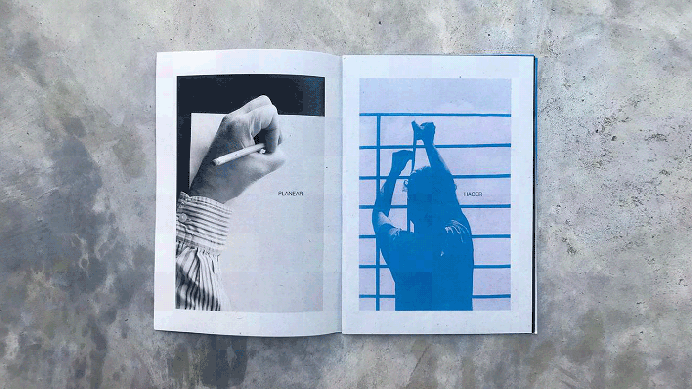 Sol Lewitt art fanzine Gabriele conceptual editorial uba student fadu grid