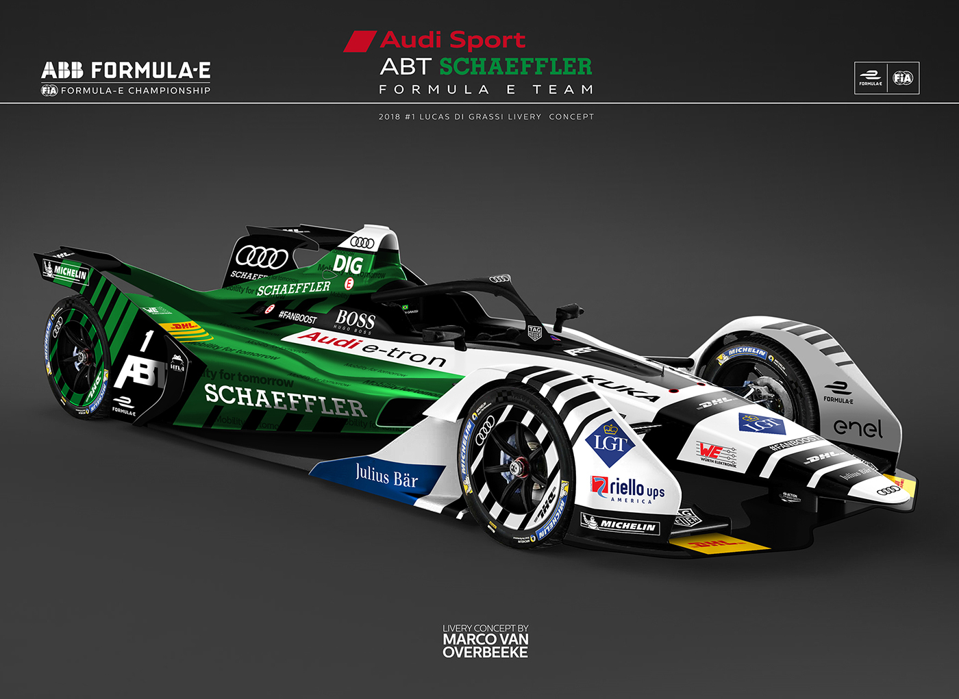 Formula 1 f1 Livery concept formula e formula one livery design F1 Concept Custom Racing