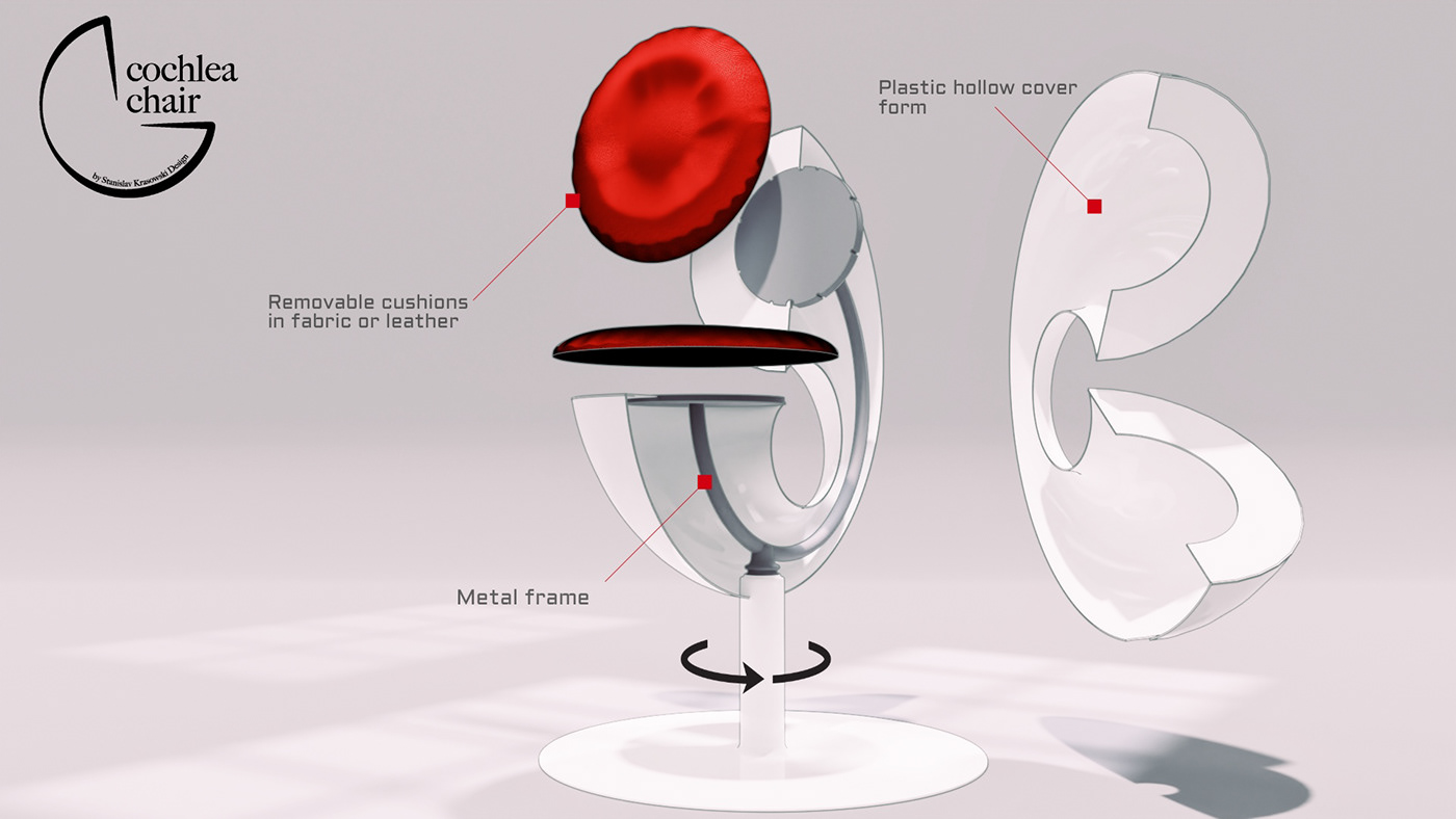 Cochlea Chair Design