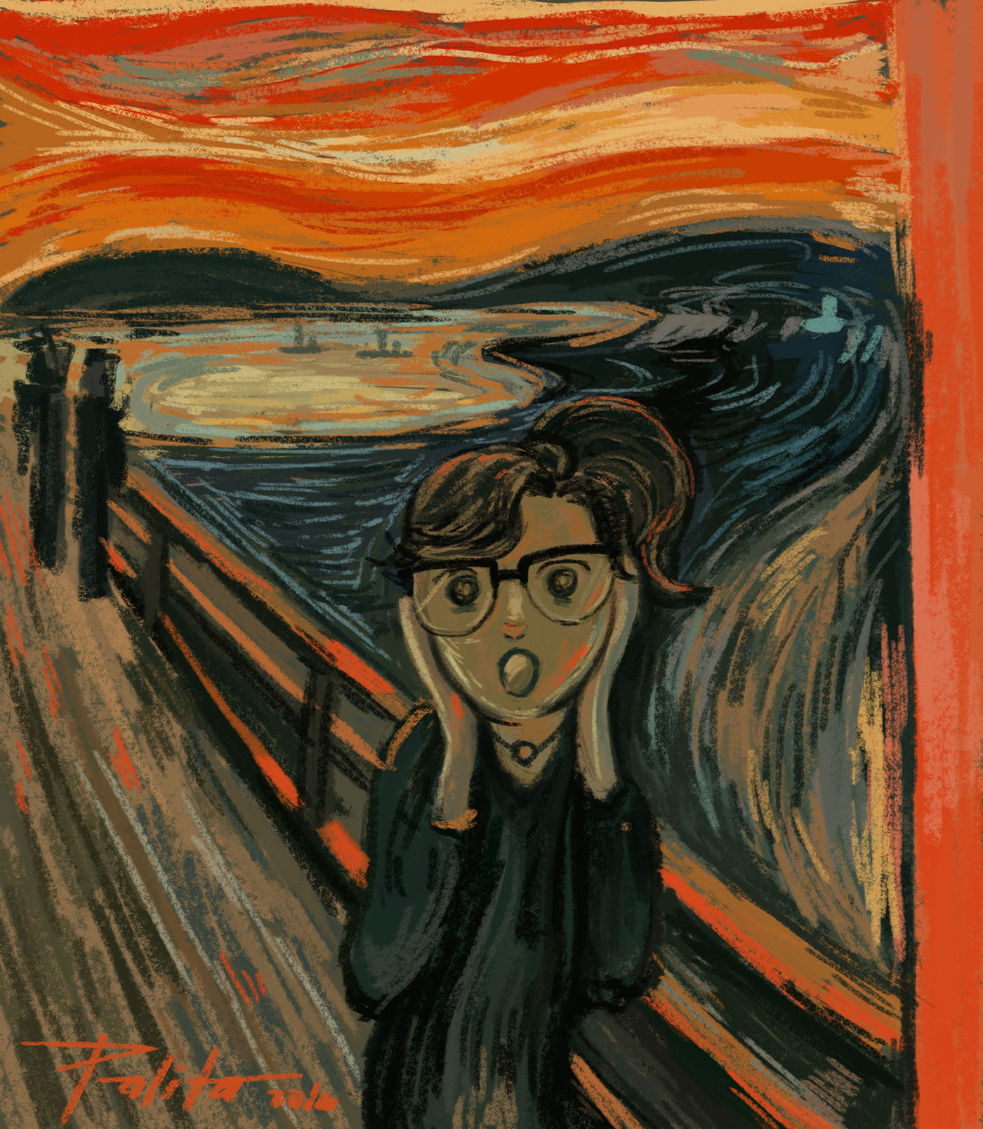 scream Edvard Munch painting  