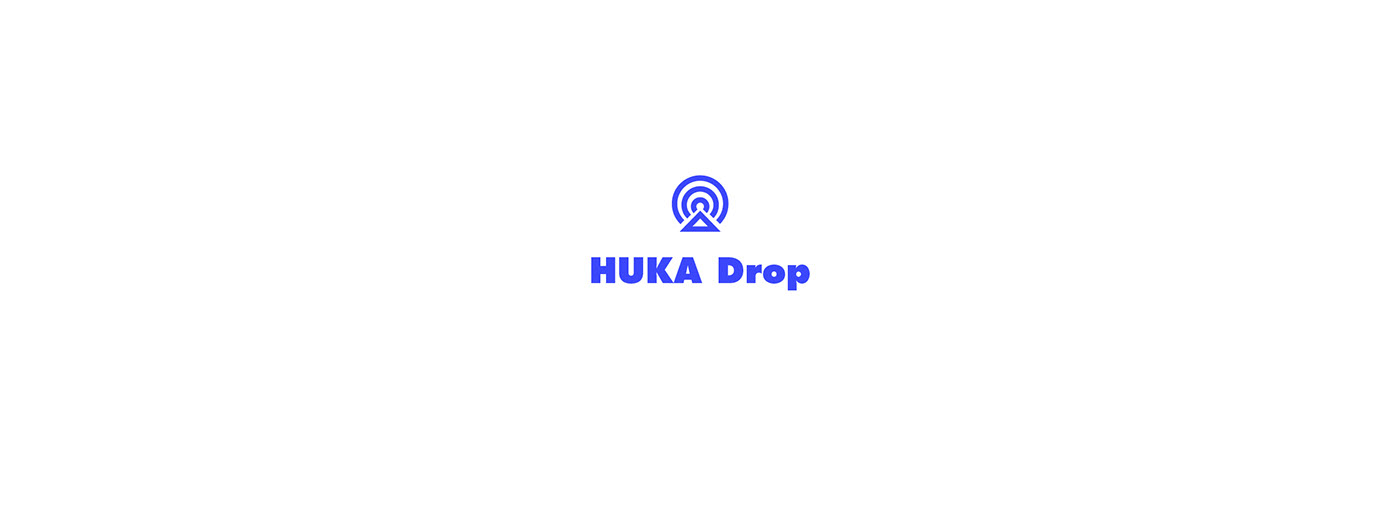 blue branding  charge logo poster wireless huka interaction usb uxui