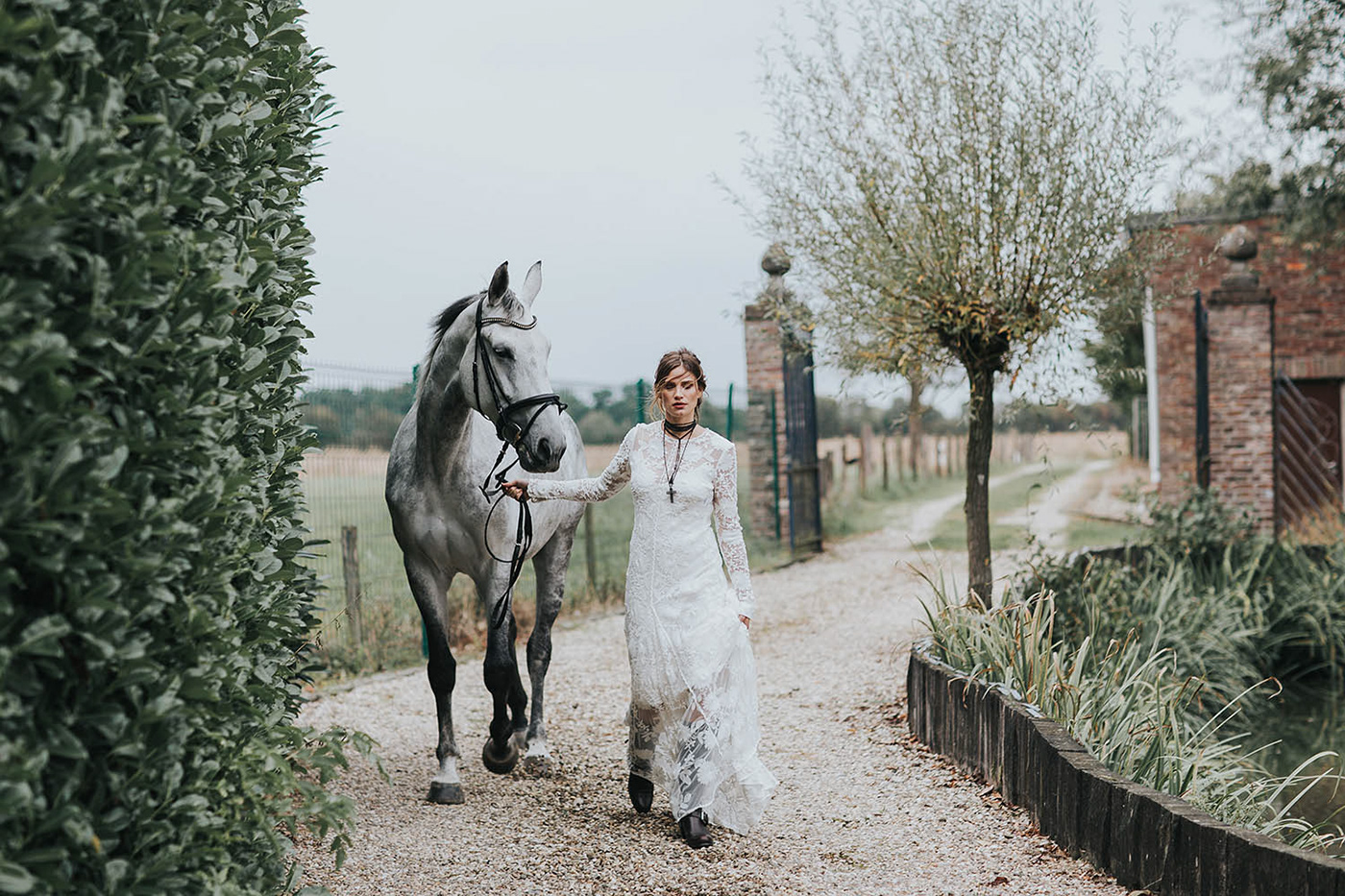 Fashion  ruedeseine editorial Photography  fotografie Mode FINEART pferde horses model
