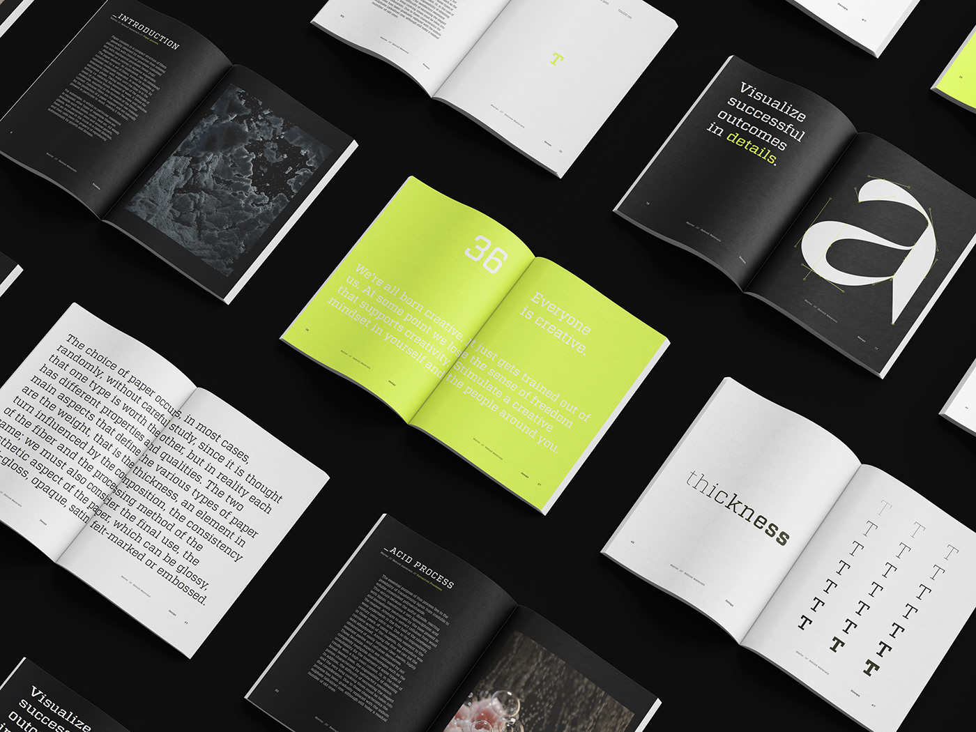 editoria art direction  branding  graphic design  magazine material paper science type typography  