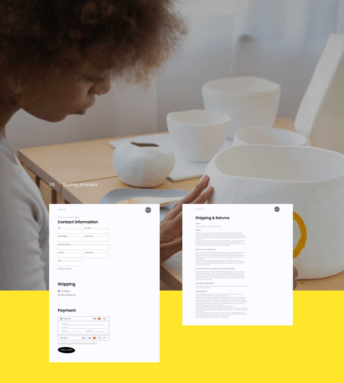 e-commerce handmade onlinestore redesign UI UI UX design ux Web Design  Website