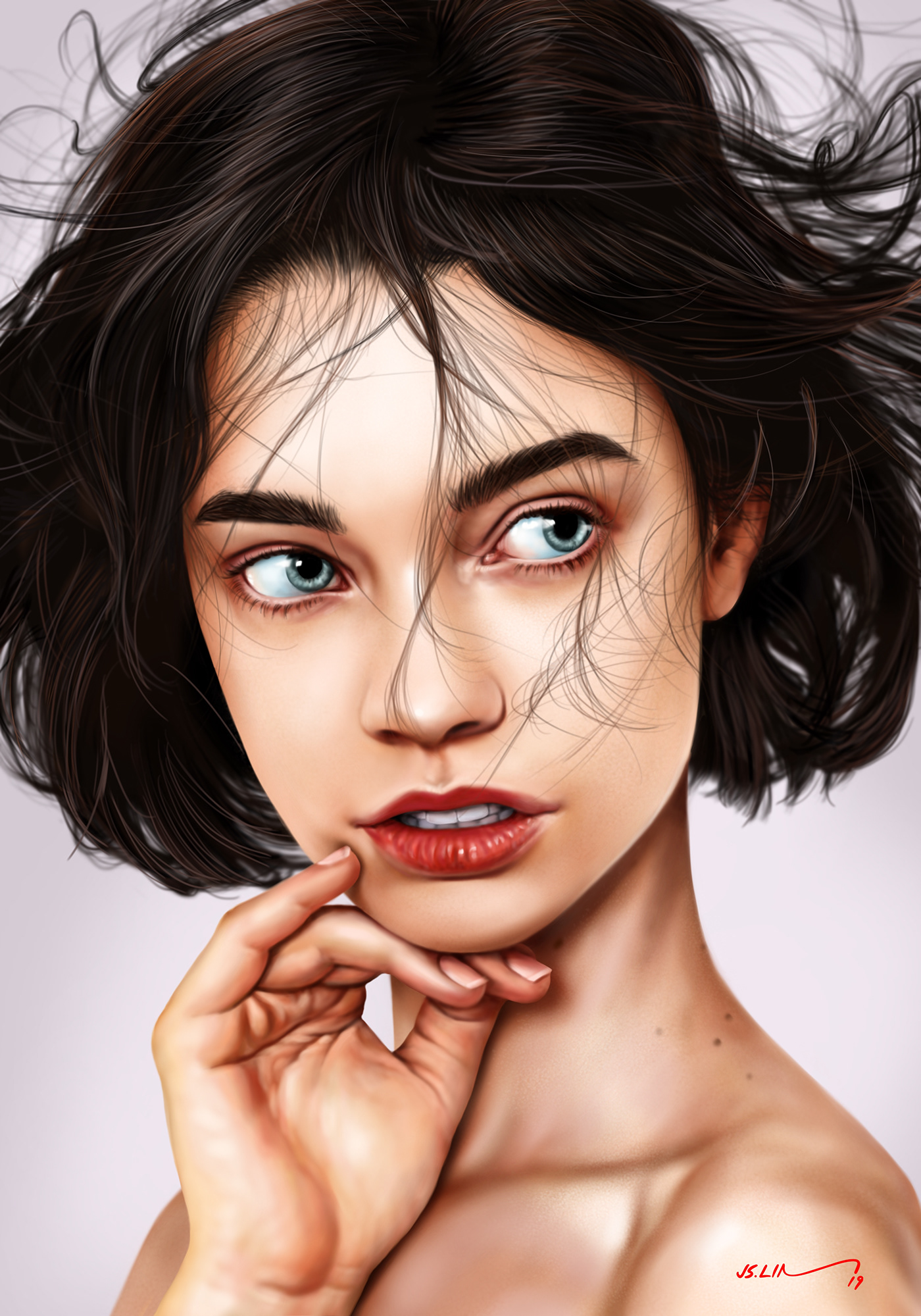 ipadpro applepencil Procreate digitalart portrait