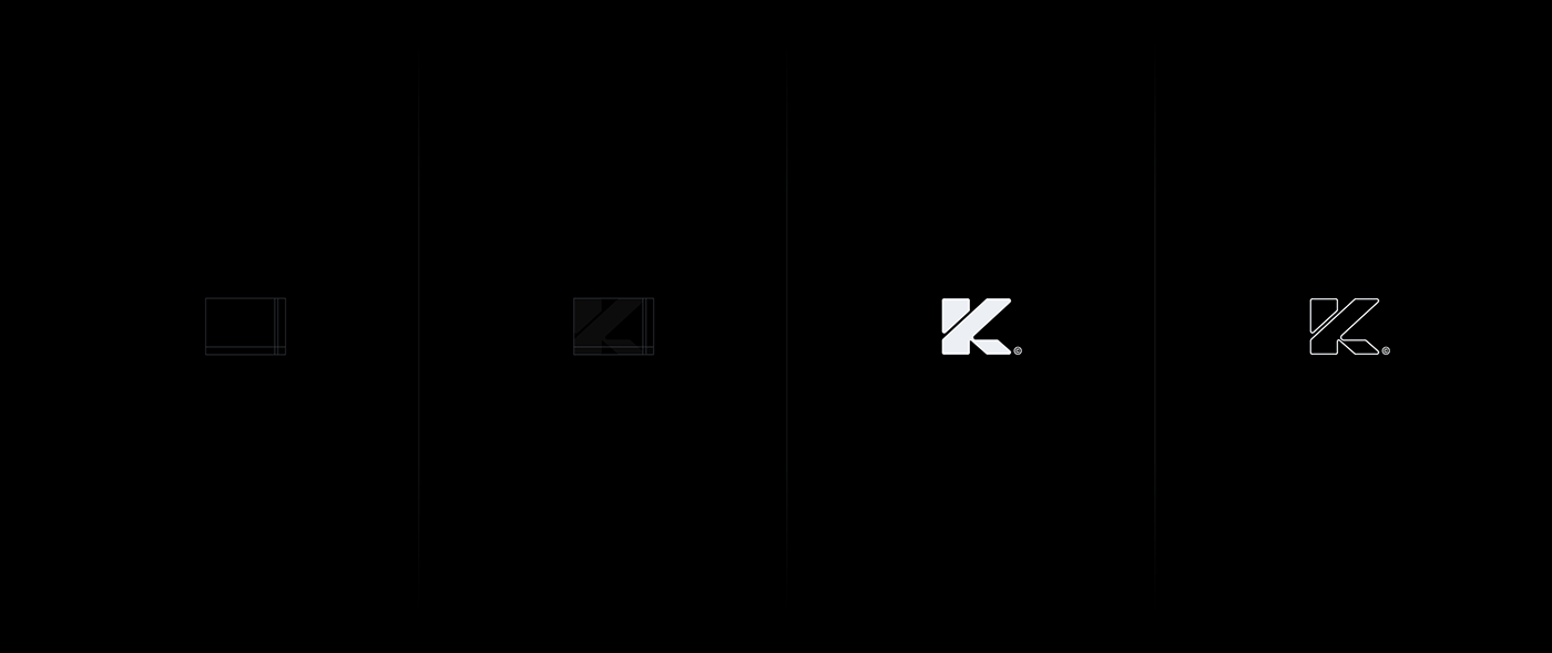 Brand Design branding  identity k logo logo Logotype minimal personal visual identity wordmark