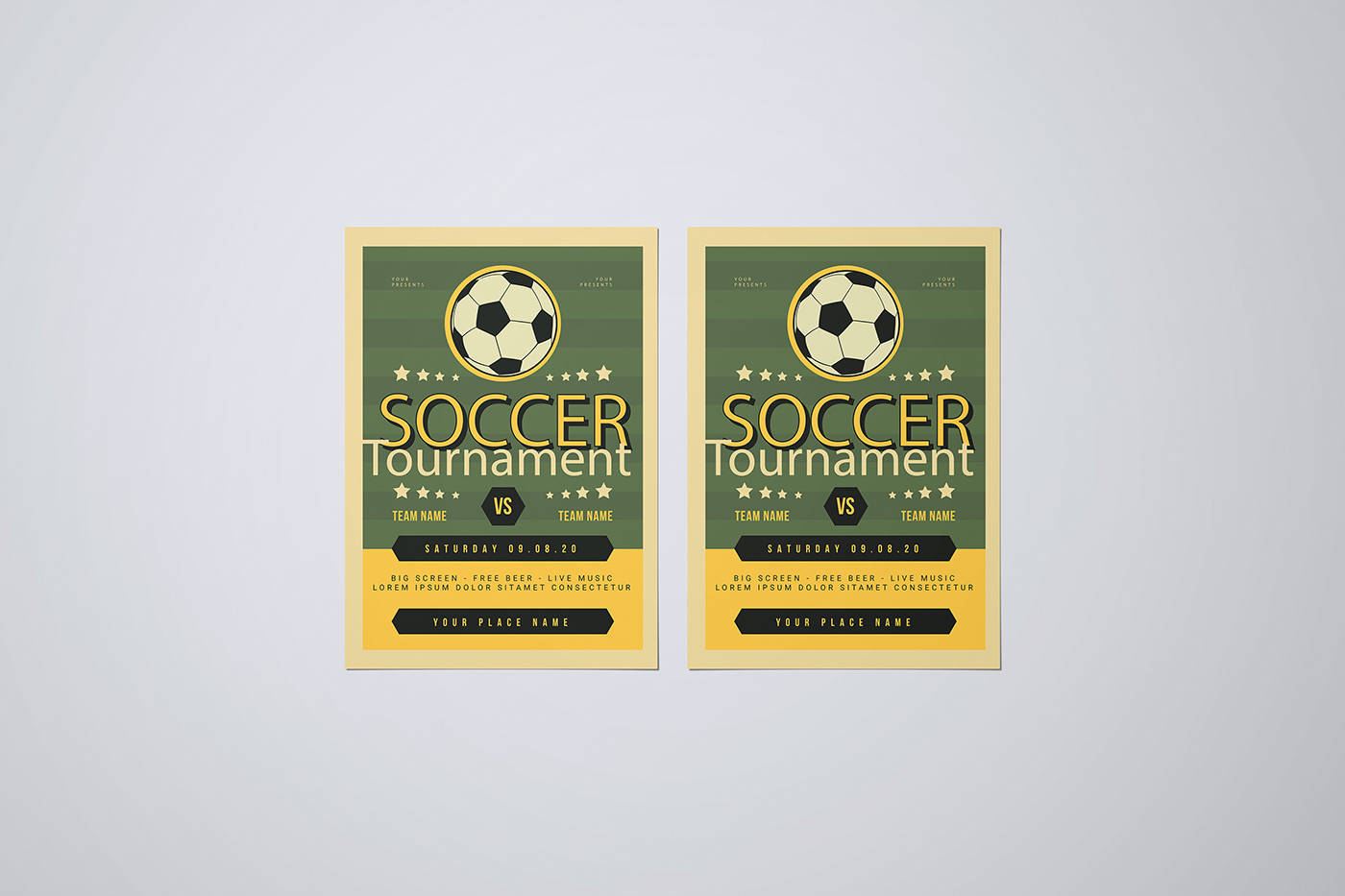 Soccer Event Flyer event flyer football flyer design Advertising  brand identity match flyer Soccer Event
