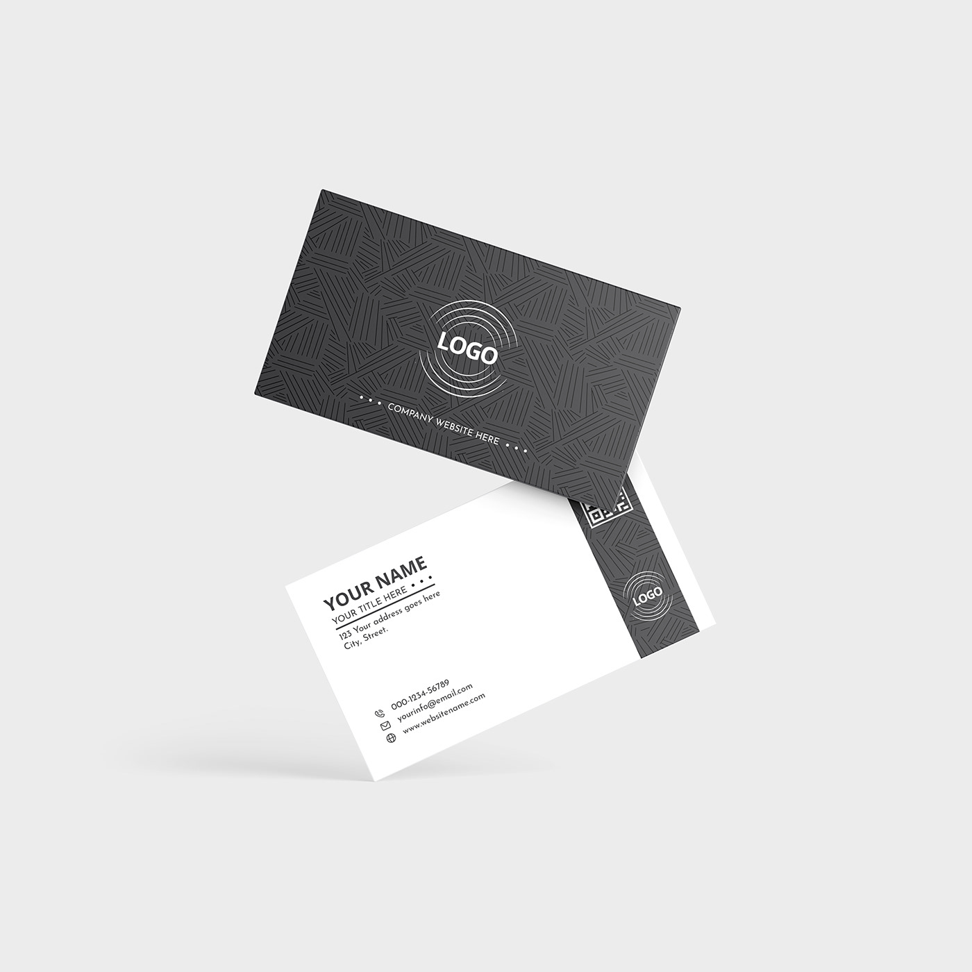 business card Business card design Business card template adobe illustrator card design business brand identity minimalist minimalistic