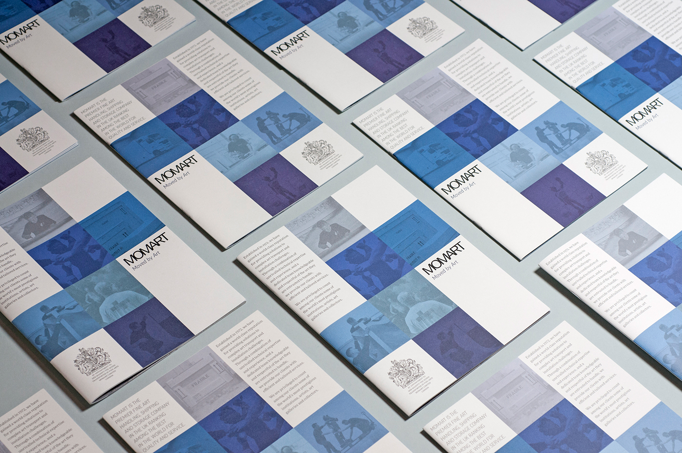 branding  art direction  graphic design  brochure design print design  Layout art Transport identity blue