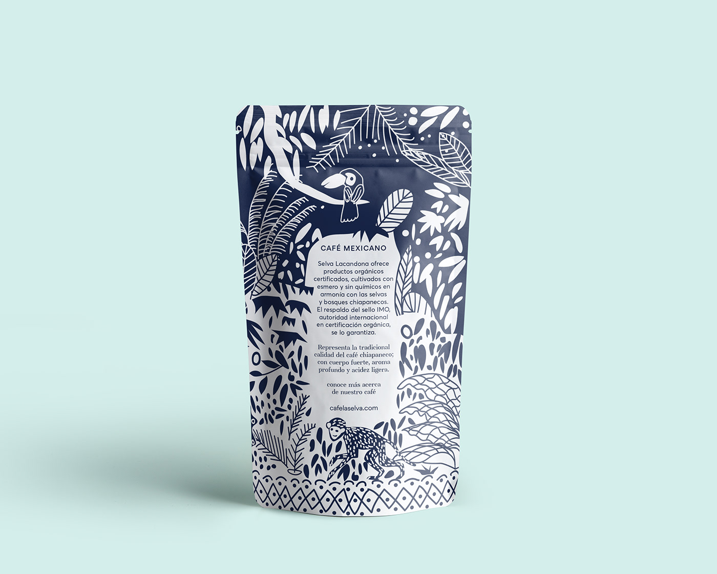 Coffee Packaging jungle mexico Mexican Design ILLUSTRATION 