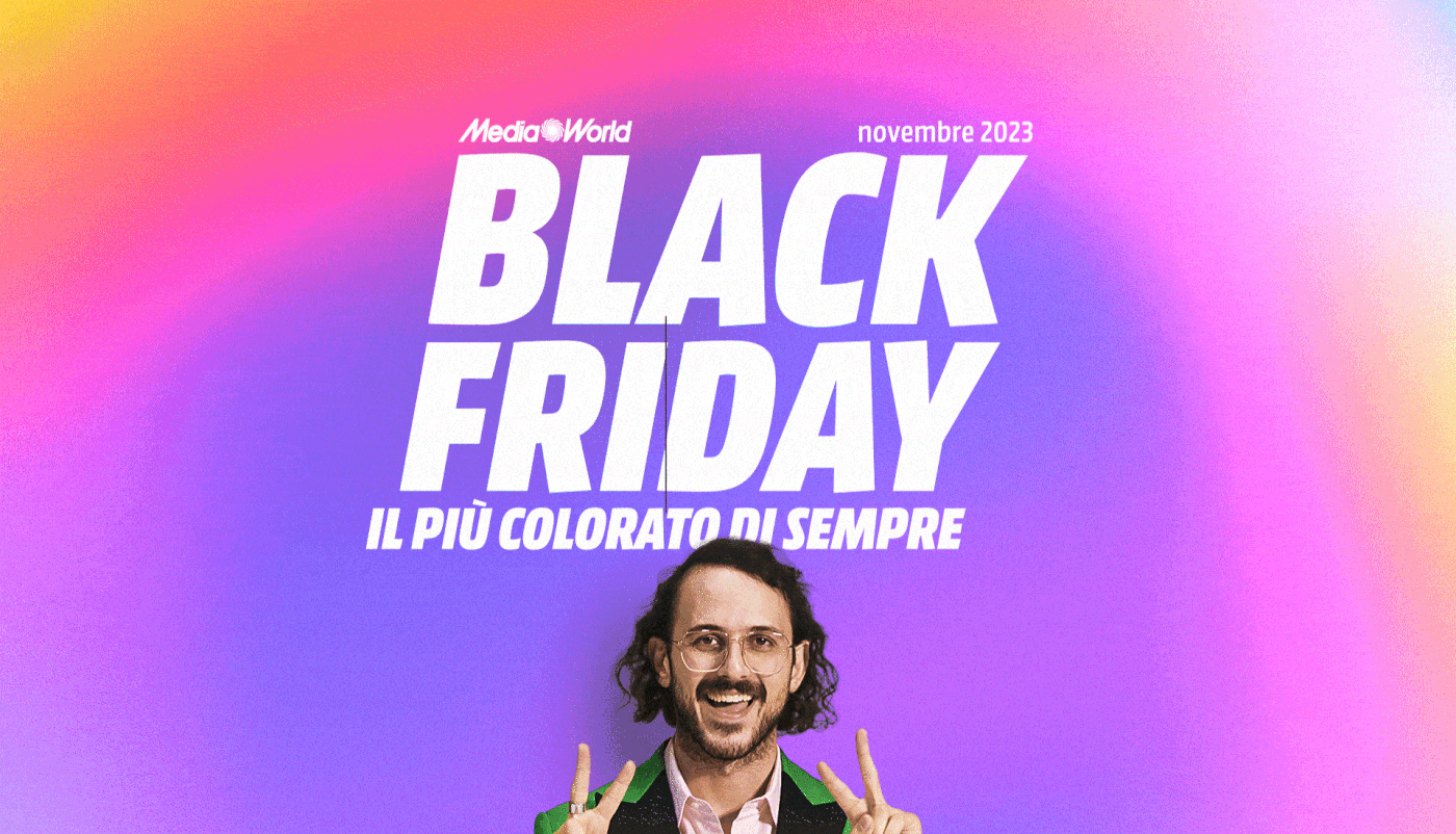 Advertising  pubblicita Black Friday color Technology Spot commercial ads marketing  