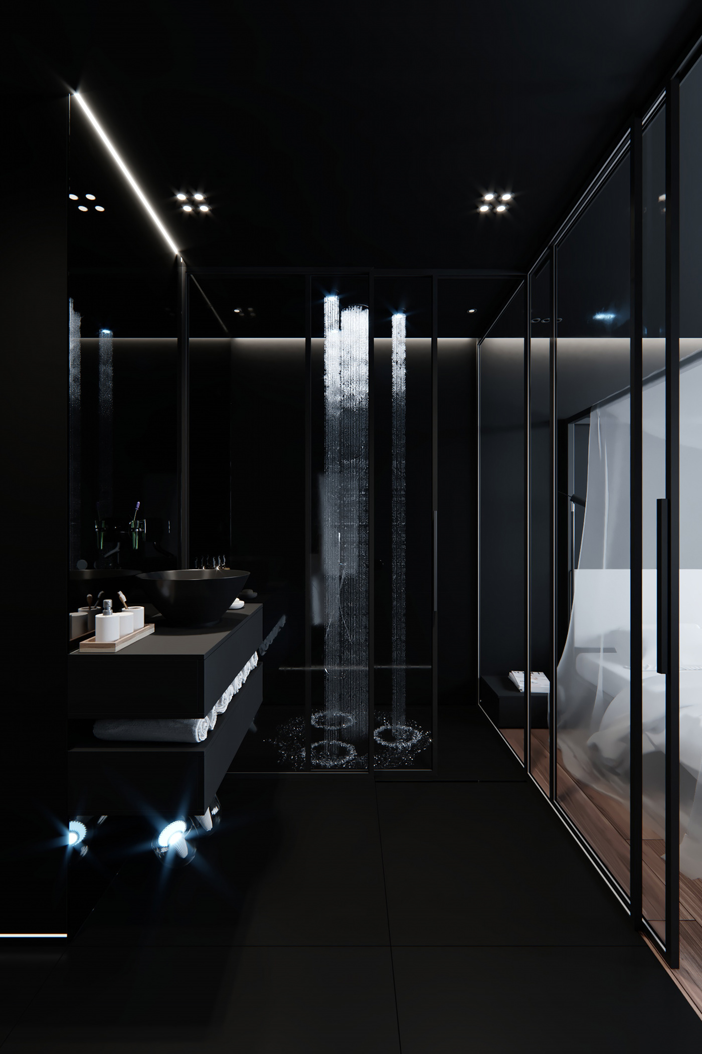 Interior design igor sirotov architecture wood bathroom bedroom kitchen dubai cea design