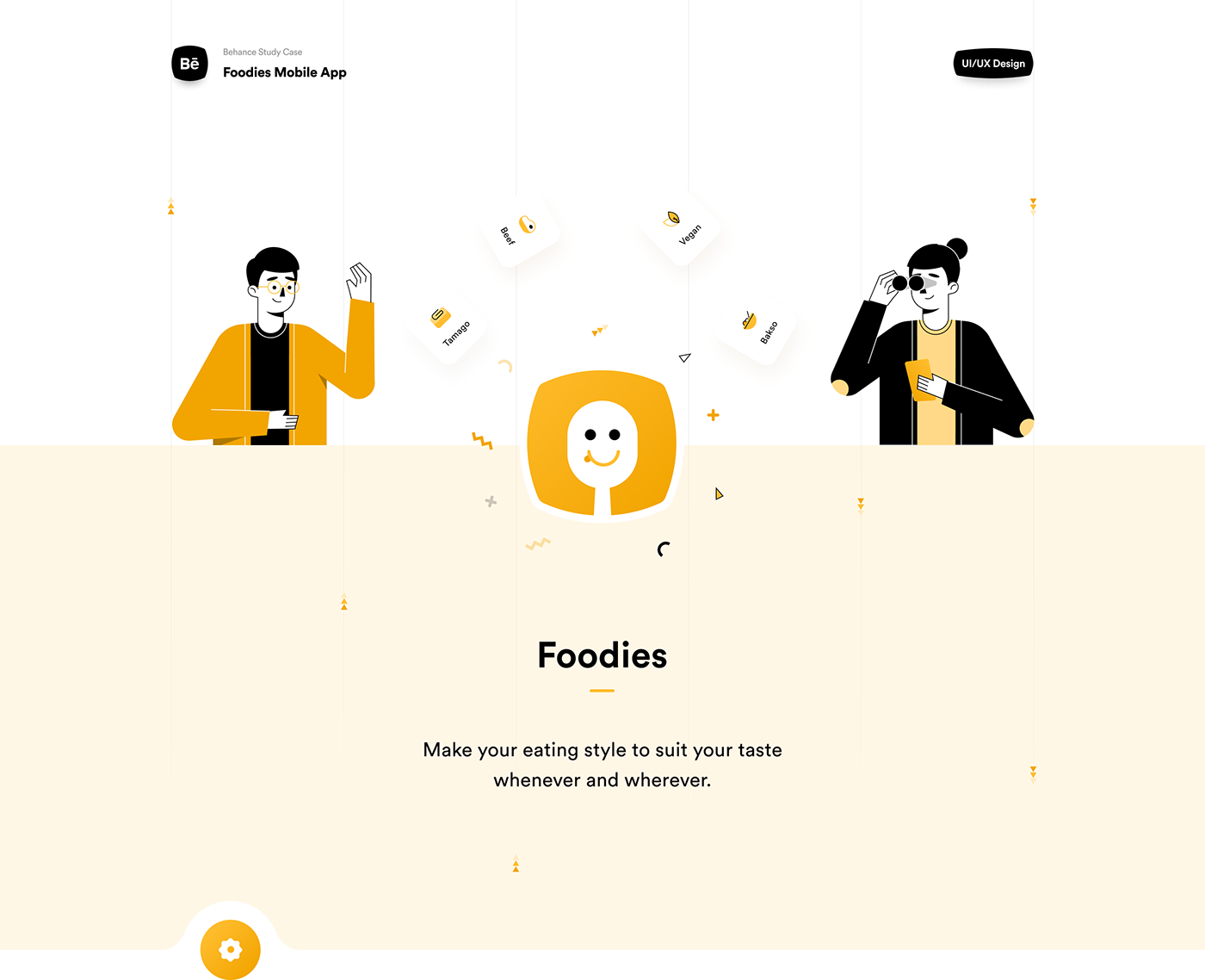 Food App Delivery Mobile Design