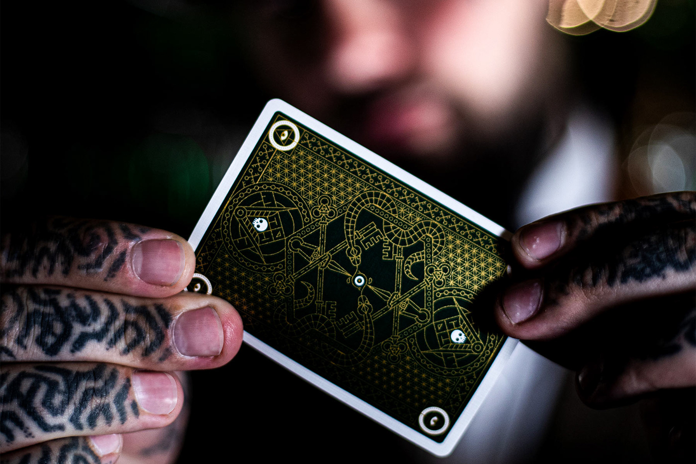 ace of spades Classical gambling keys line art Magic   Minimalism neo trad Playing Cards psychic