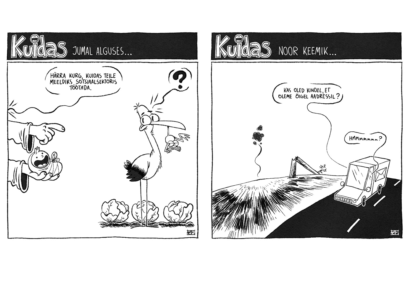 black and white caricature   Cartoony comics Comics strip political