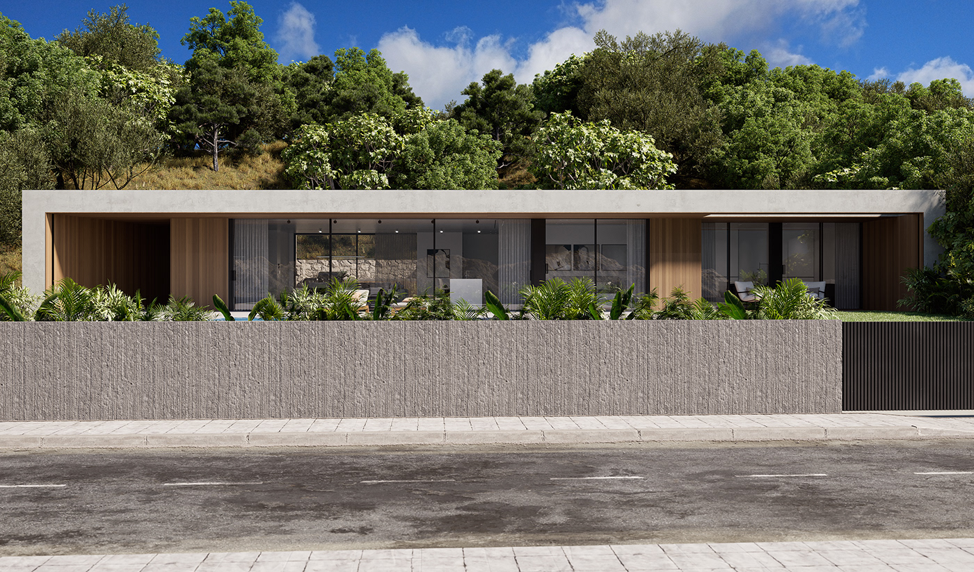 3ds max architectural architecture CGI corona Greece house patra visualisation