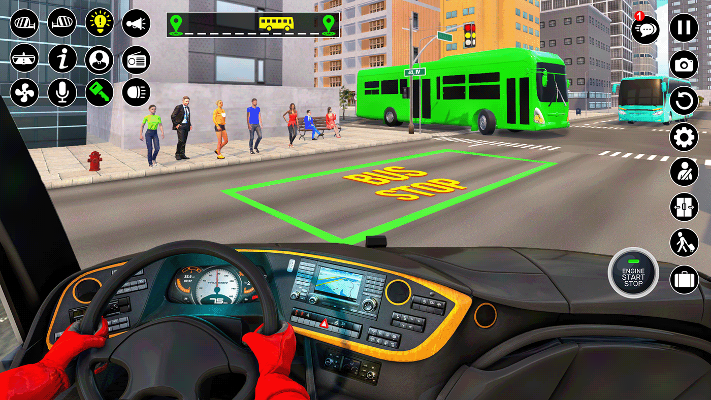 bus simulator Bus Driving Game bus simulator games City Bus Simulator
