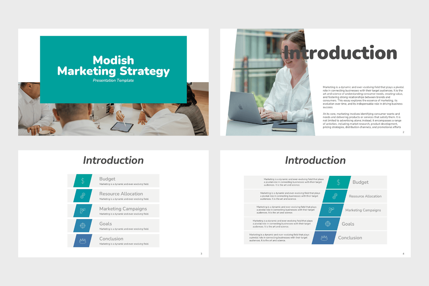 Powerpoint PPT Keynote slides Google Slides presentation template marketing   marketing strategy marketing template