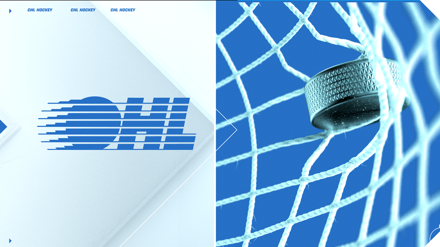 Advertising  brand identity CHL ESPN graphic design  hockey motion graphics  NHL Sports Design tsn