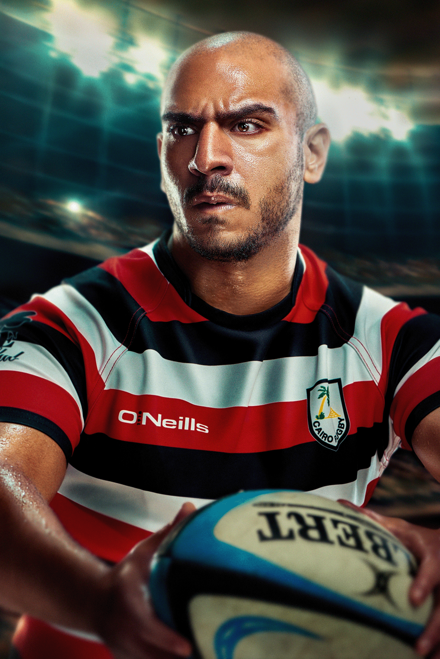 Advertising  sports Photography  commercial Rugby retouch cinematography lighting strobes