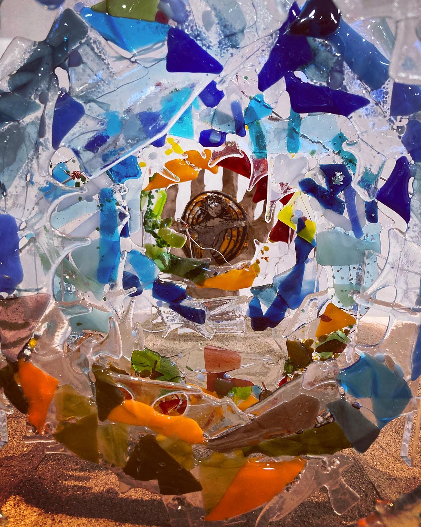 art glass Coloured Glass fused glass glass art Henry Moore stained glass Stained Glass Leeds stained glass window