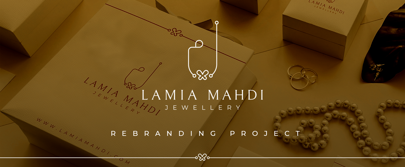 arabic brand branding  design designer identity jewelry logo Logo Design rebranding