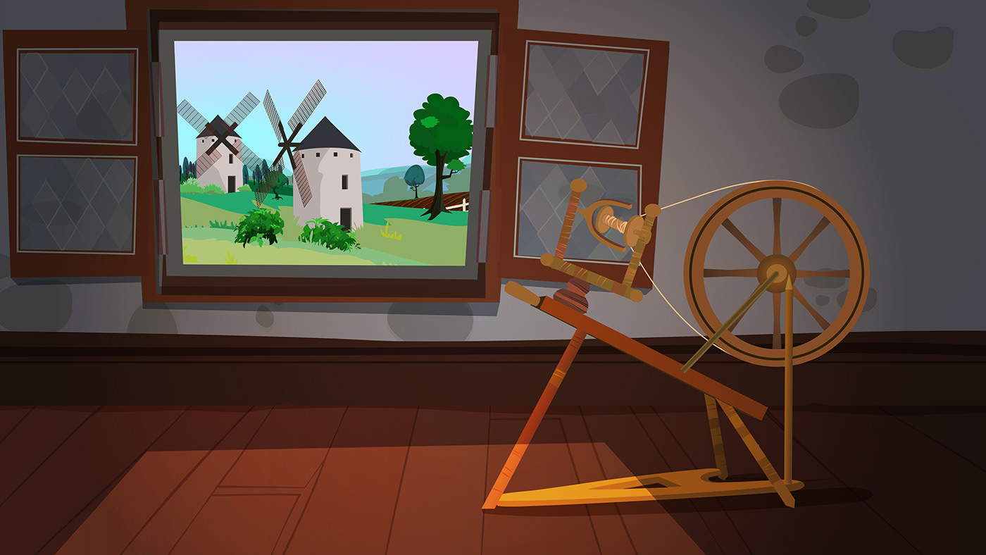 series tv cartoon backgrounds Stories classics ILLUSTRATION  animation  Illustrator